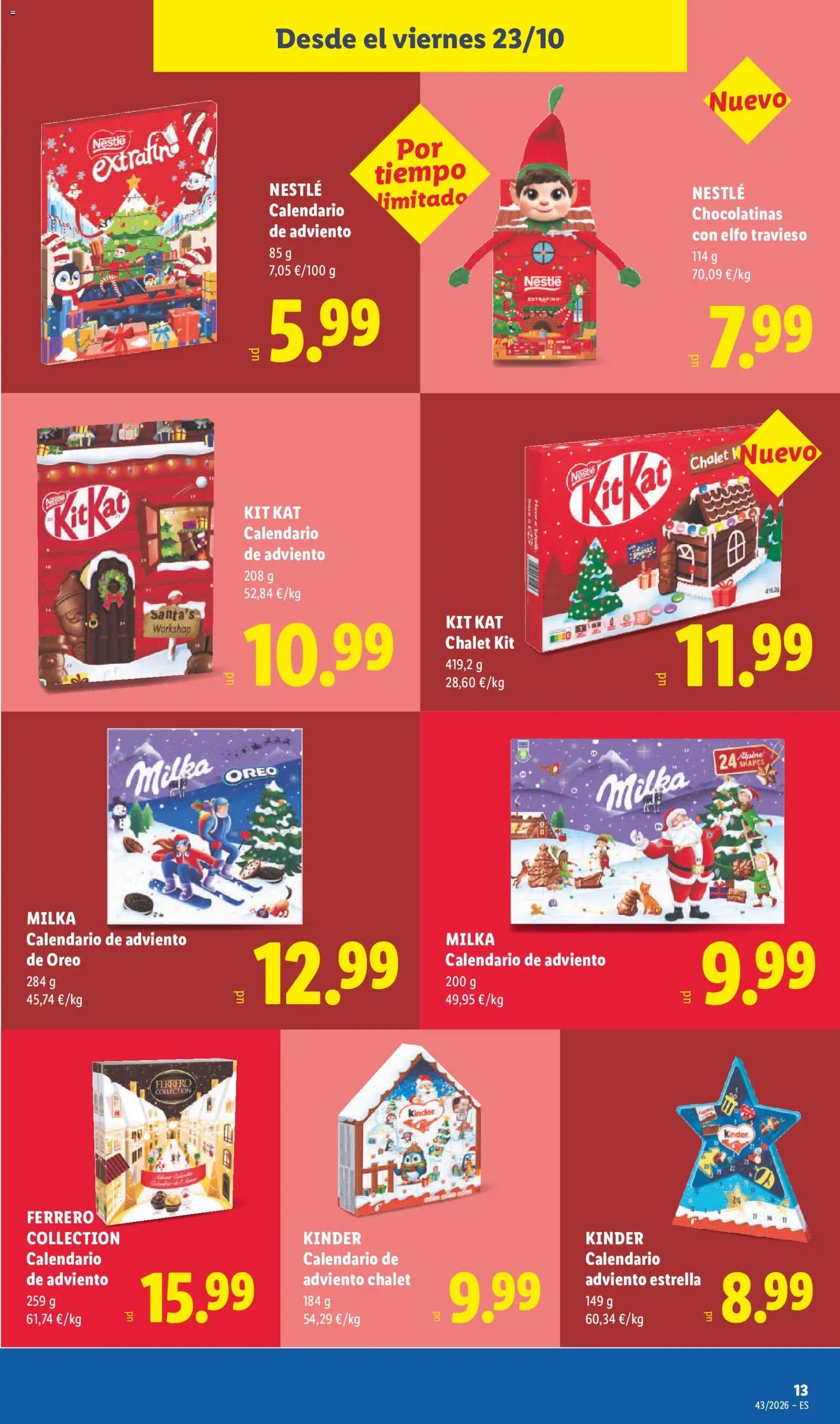Lidl folleto