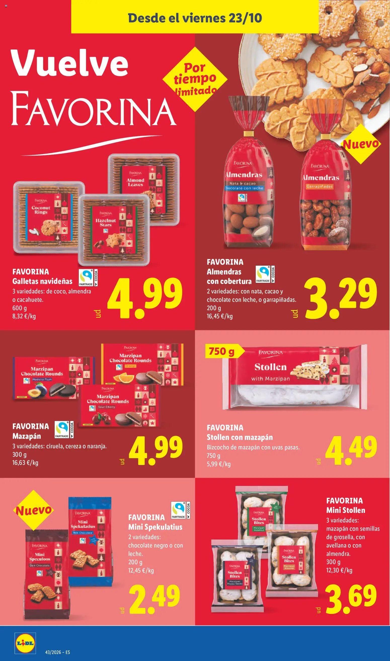 Lidl folleto