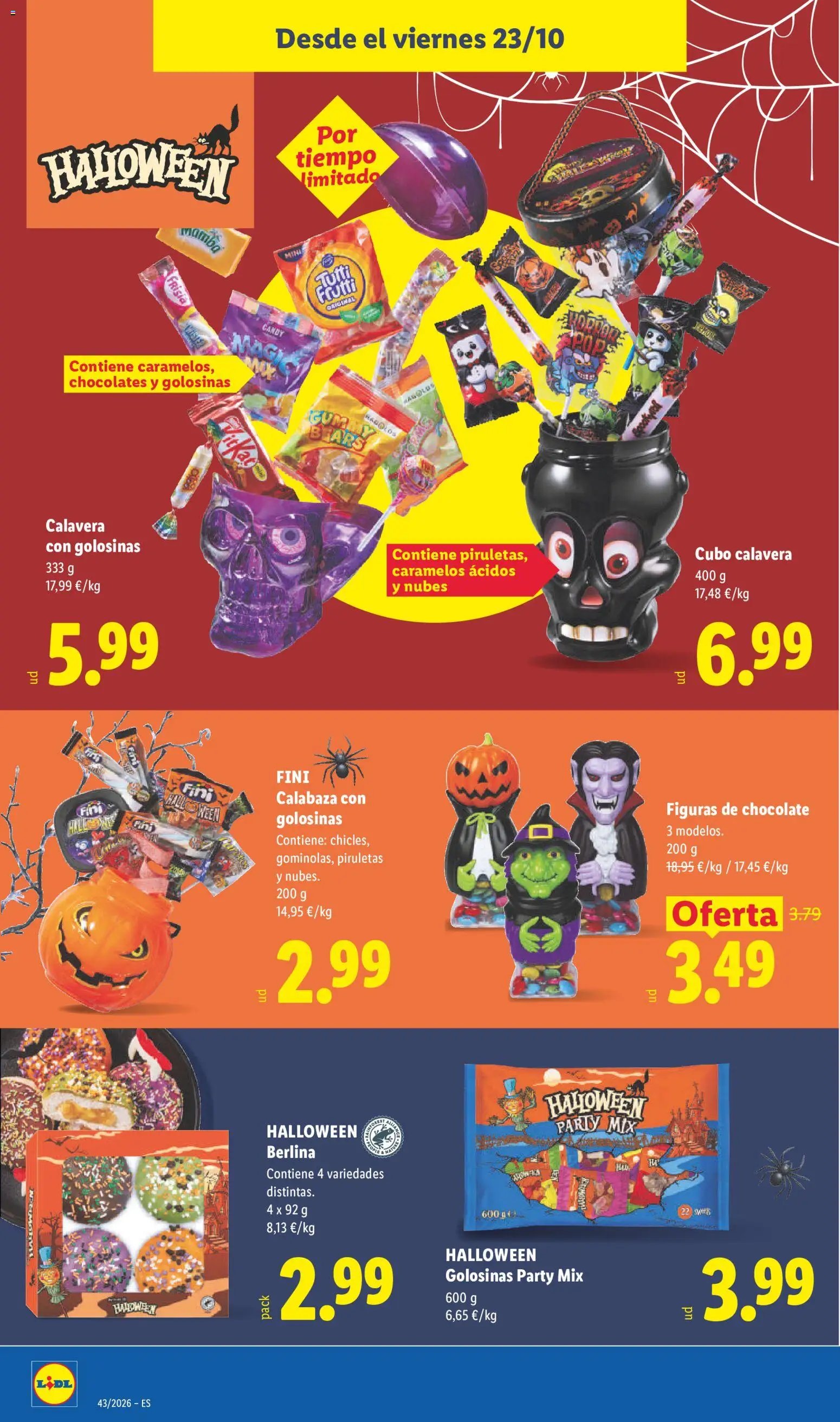 Lidl folleto