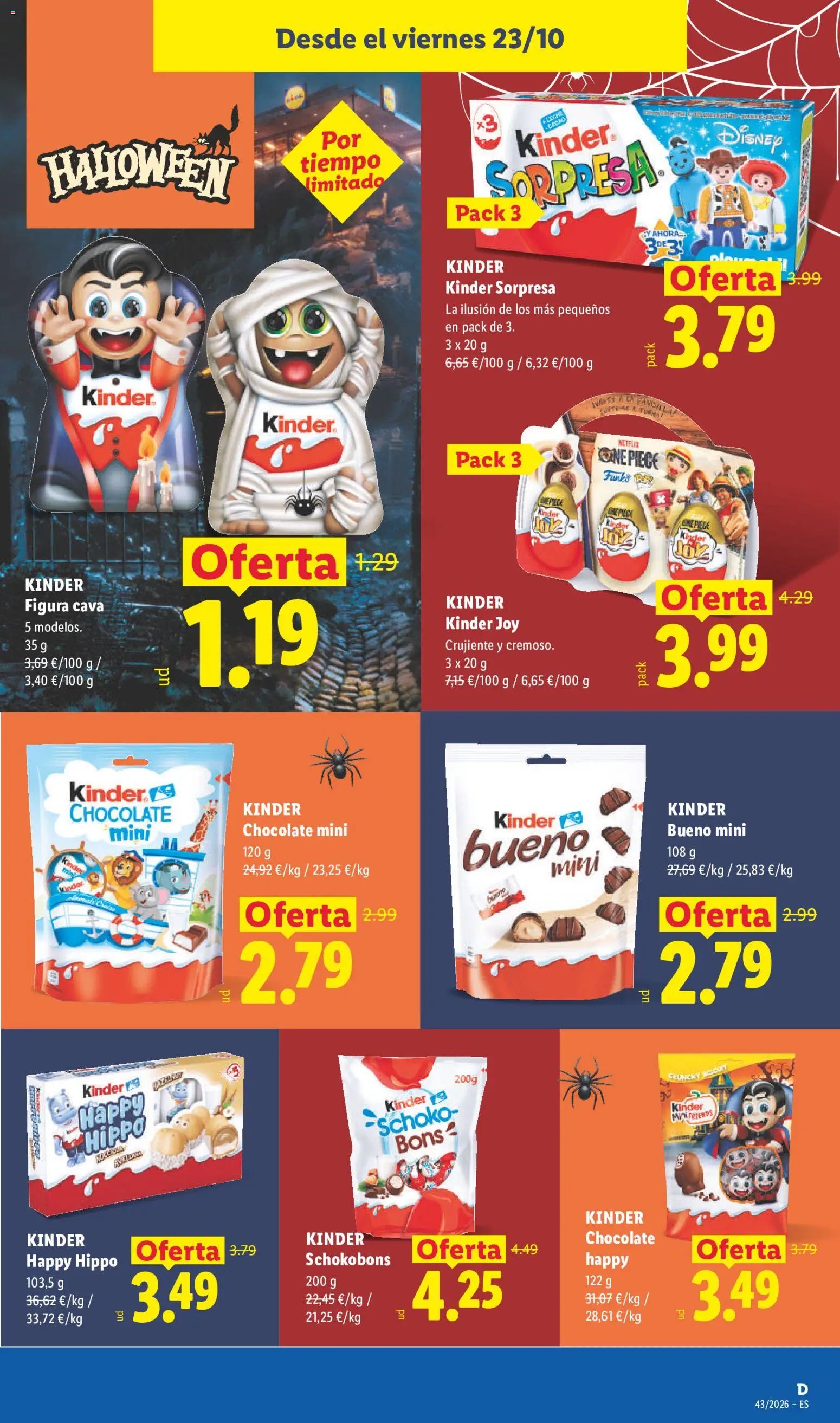Lidl folleto