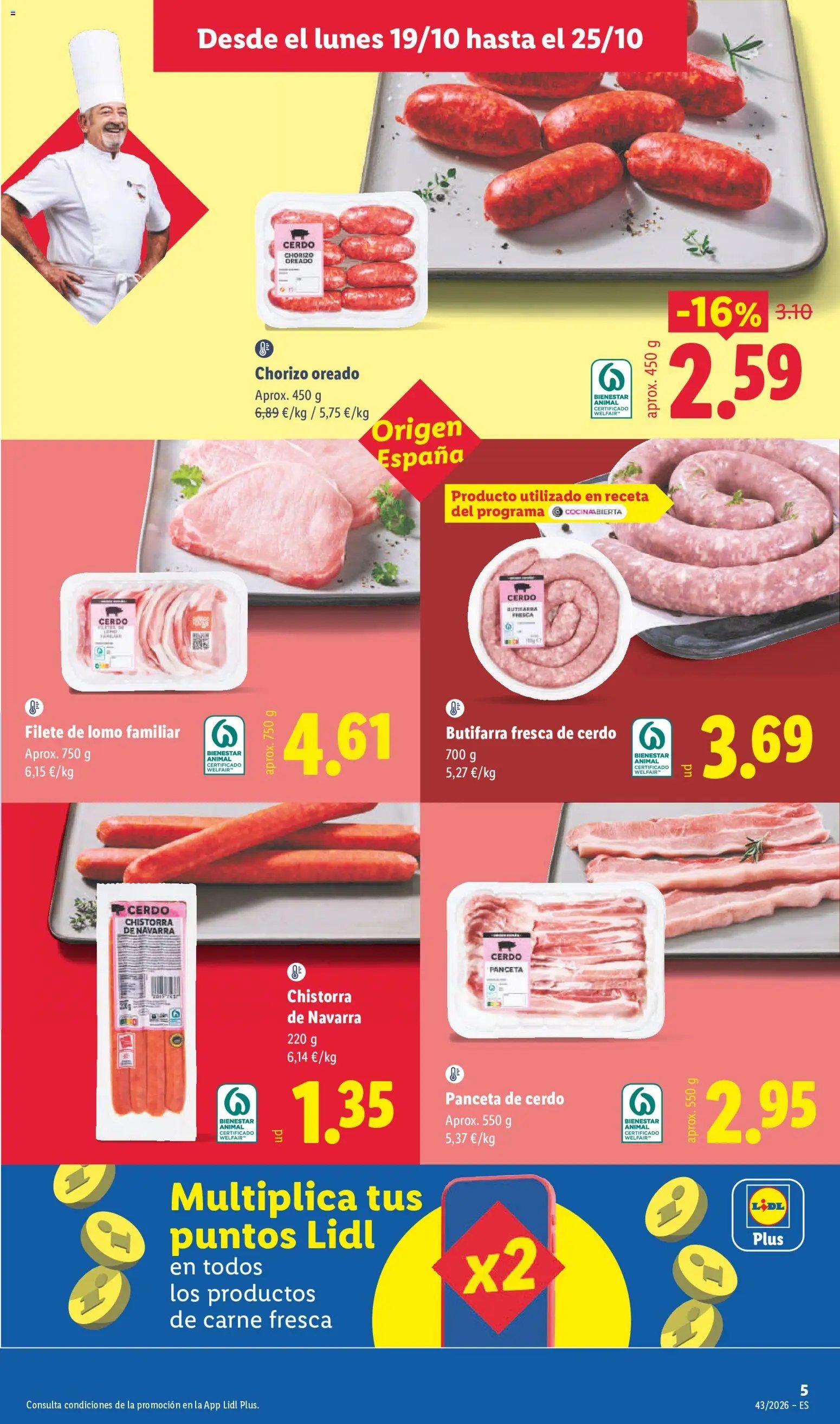 Lidl folleto