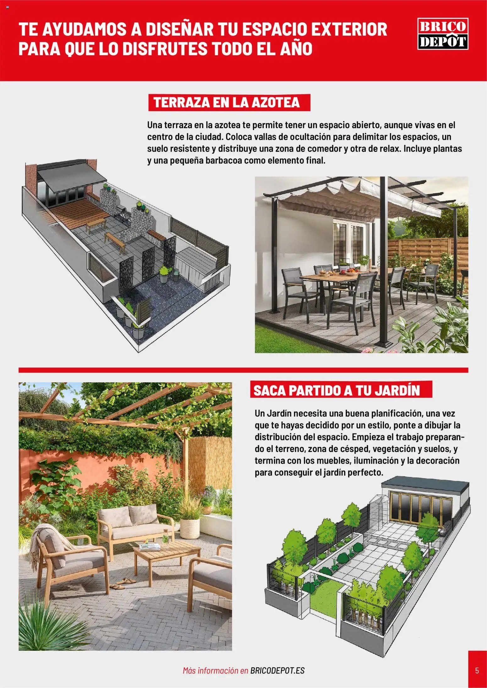 Brico Depôt folleto Jardín 2026