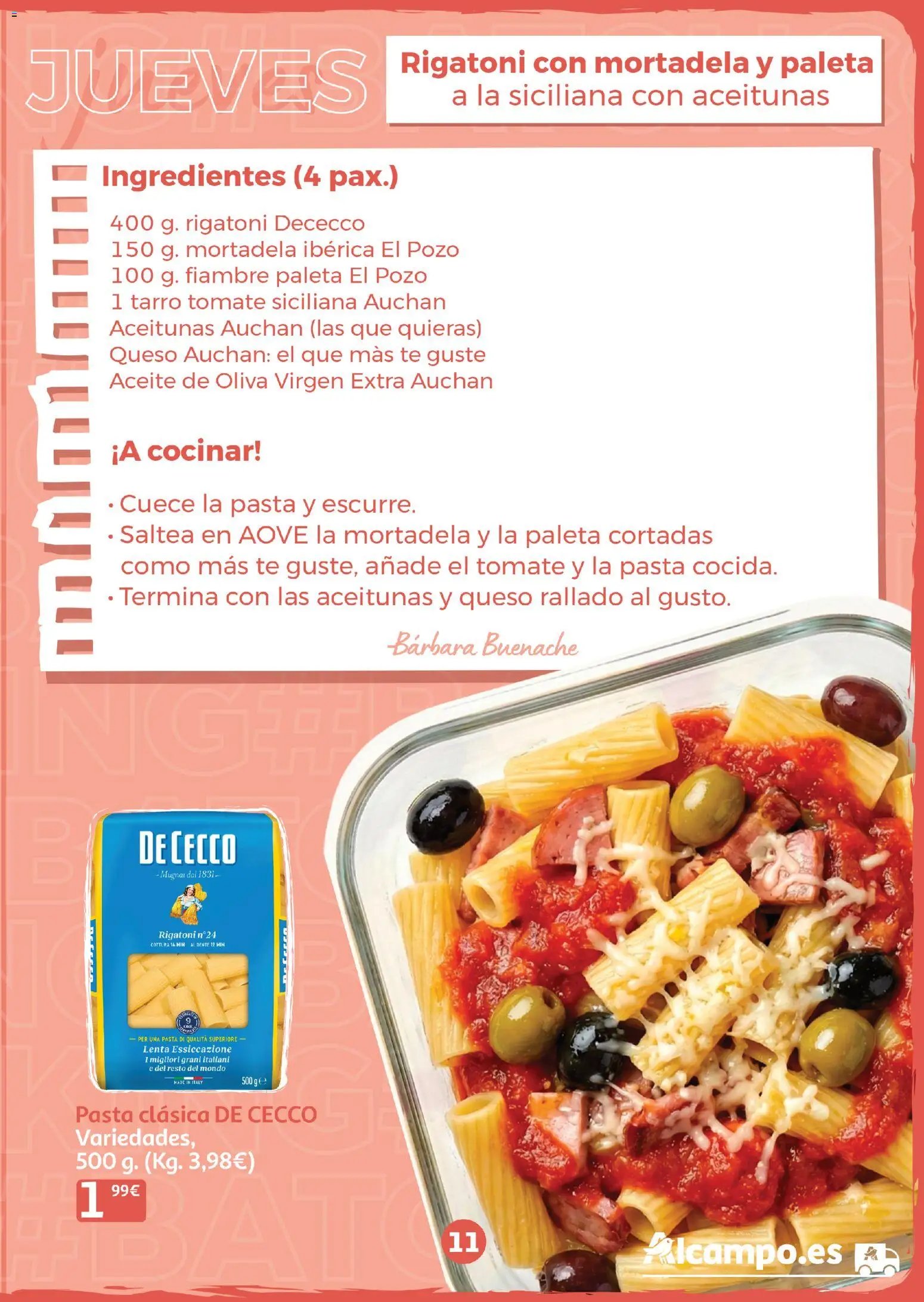 Alcampo - Batchcooking 2026