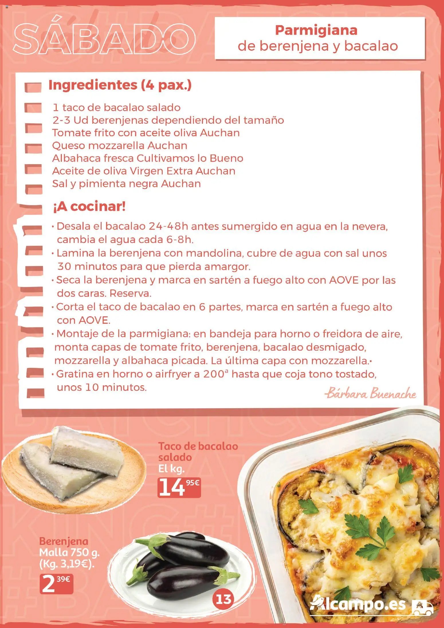 Alcampo - Batchcooking 2026