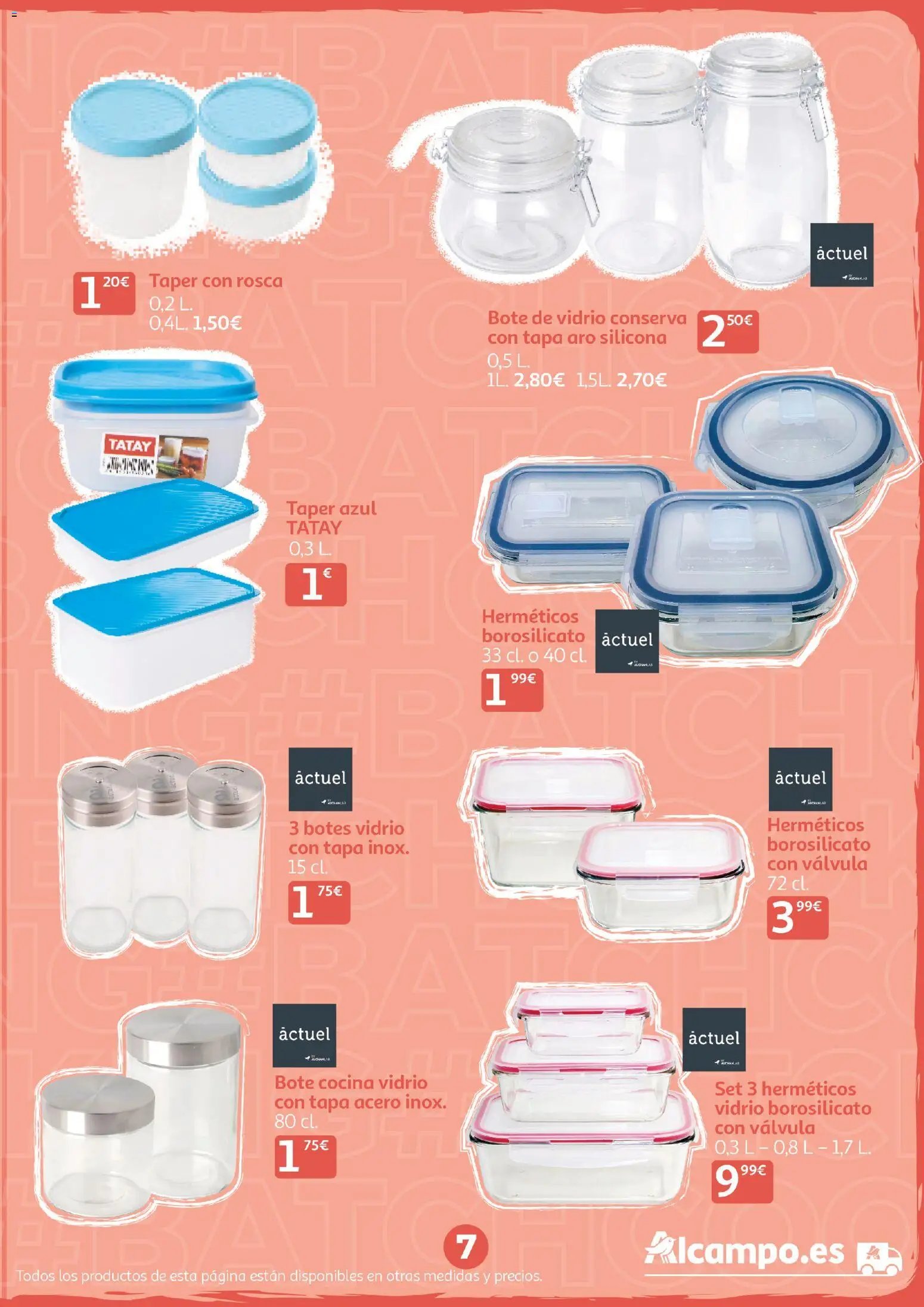 Alcampo - Batchcooking 2026