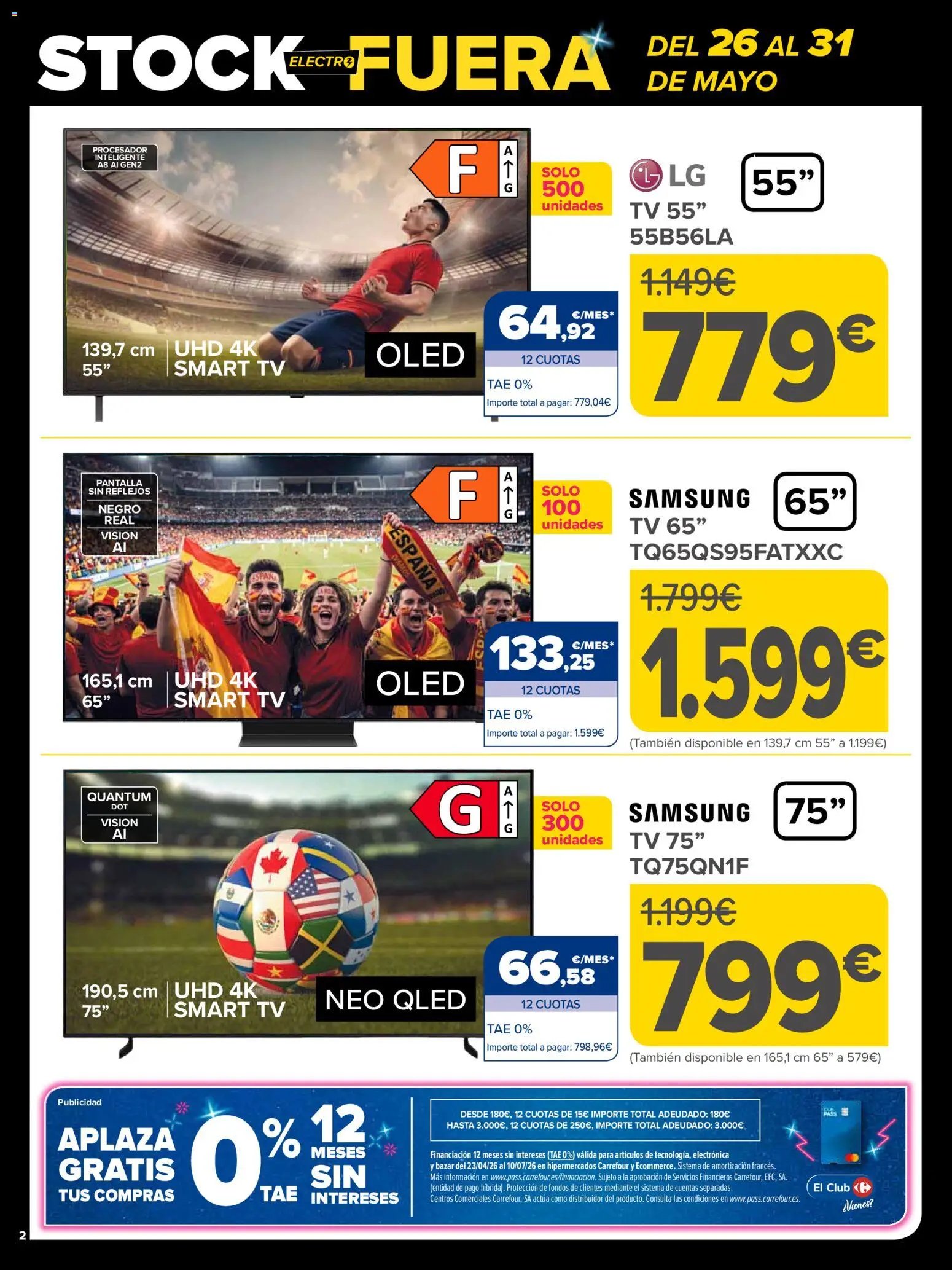 Carrefour Stock Fuera Electro