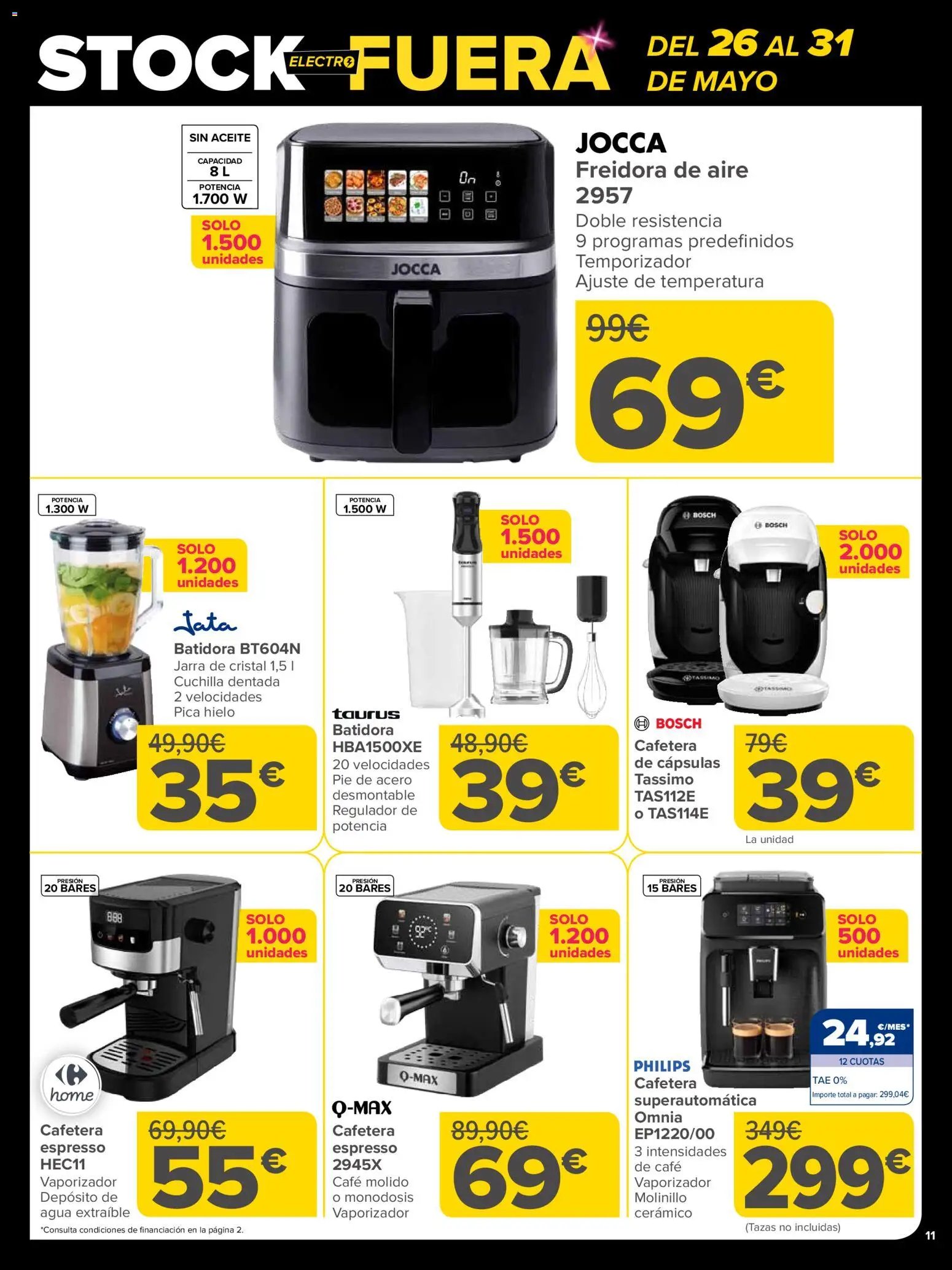 Carrefour Stock Fuera Electro