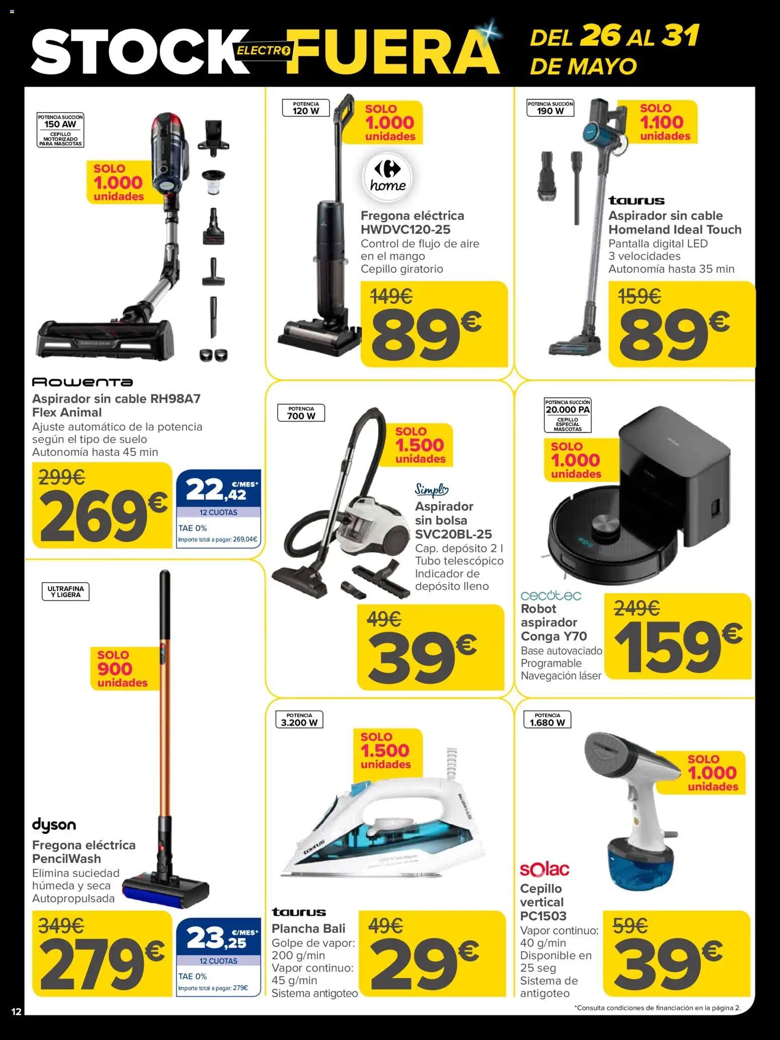 Carrefour Stock Fuera Electro