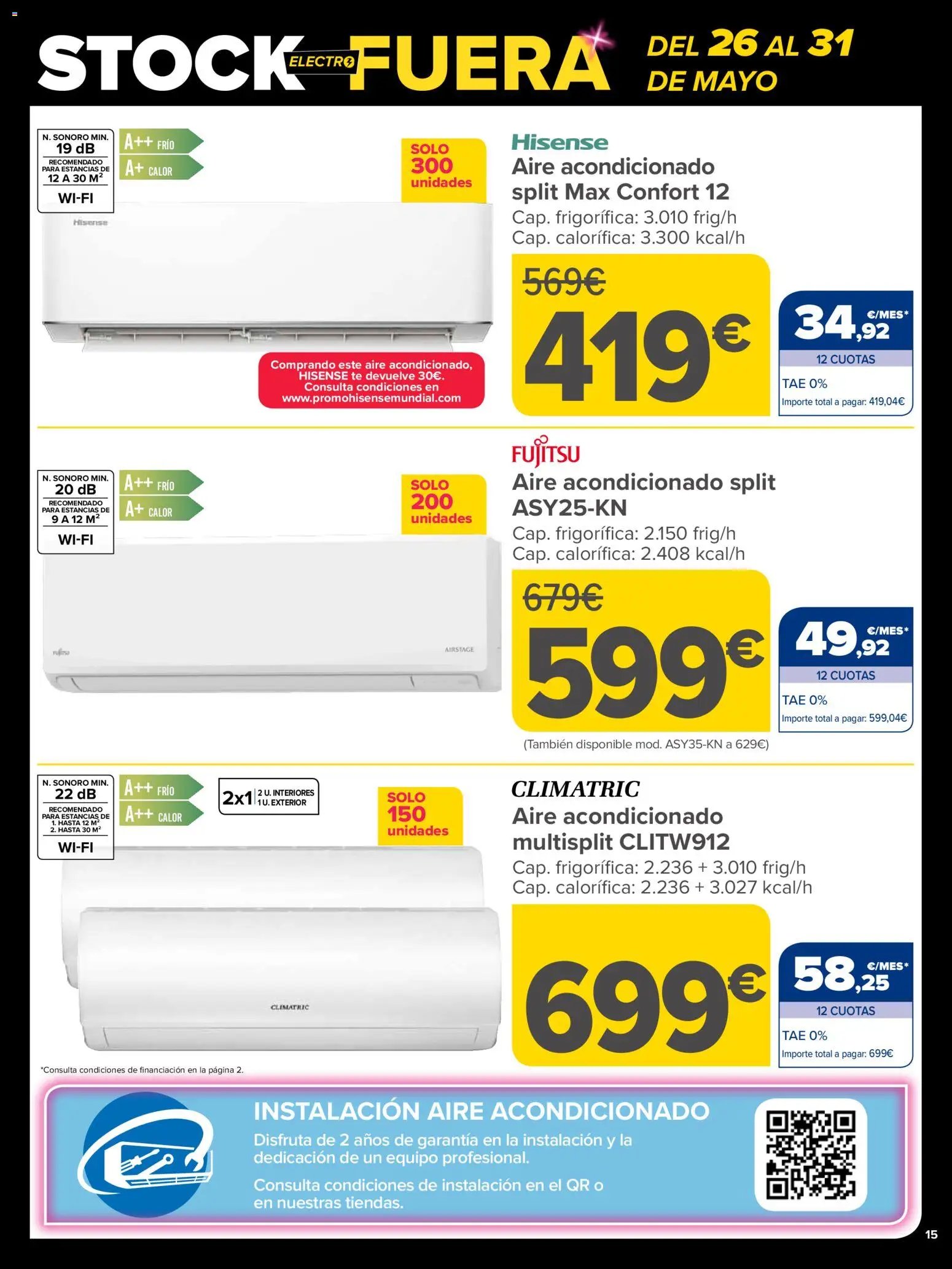 Carrefour Stock Fuera Electro