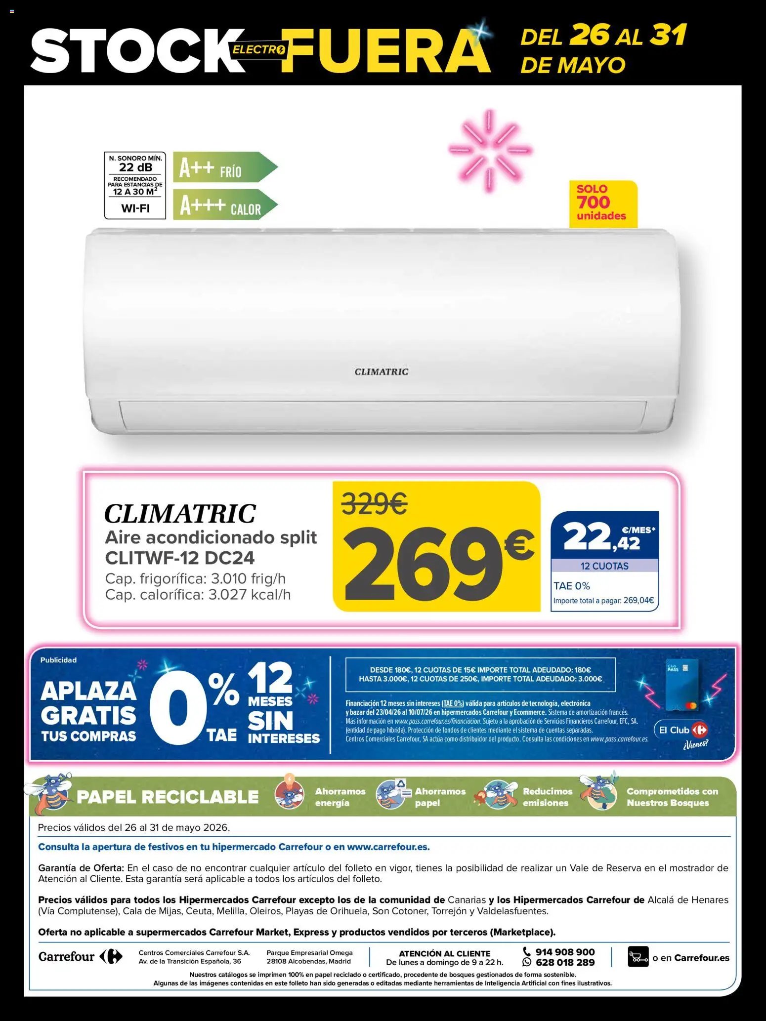 Carrefour Stock Fuera Electro