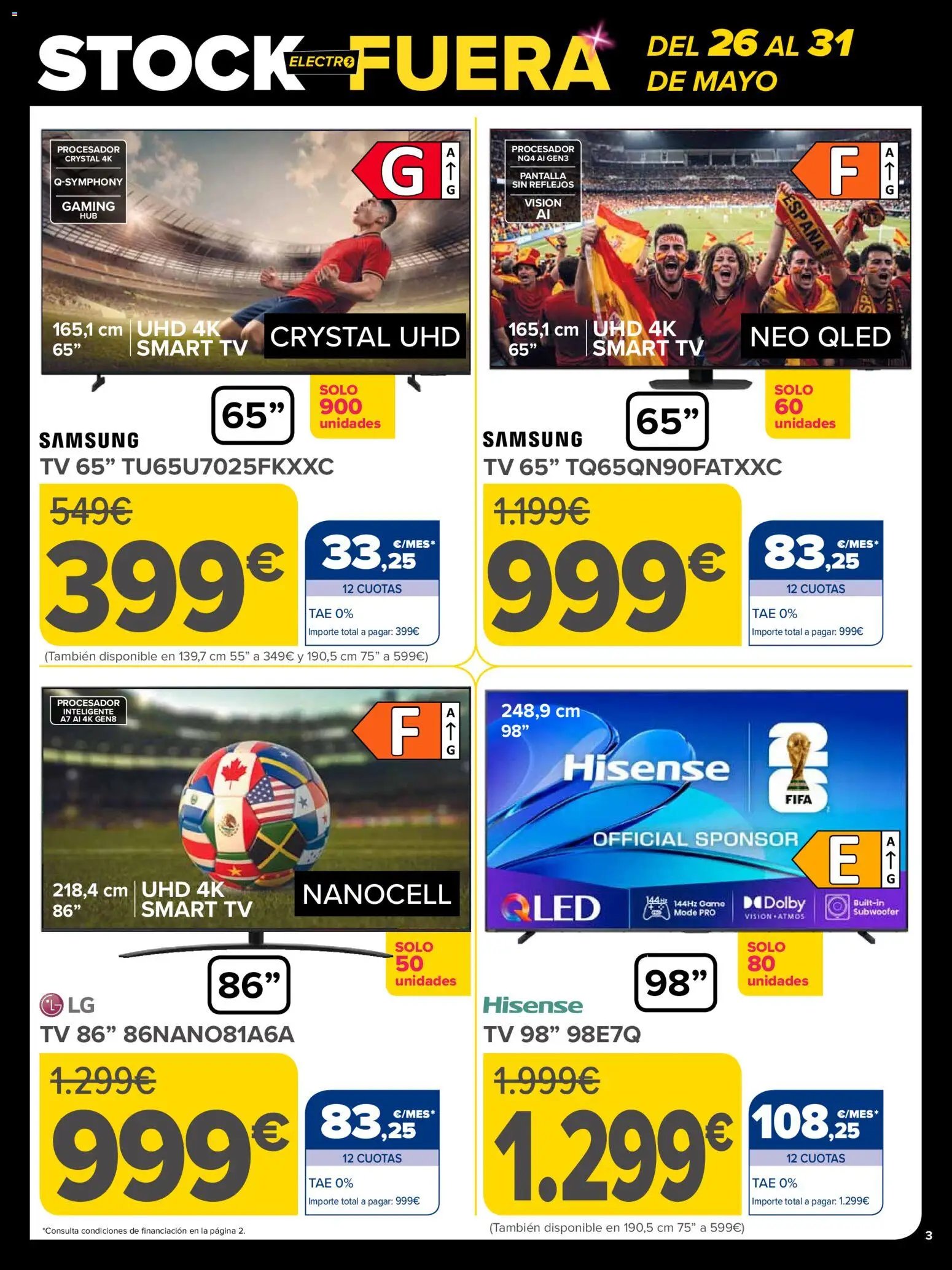 Carrefour Stock Fuera Electro