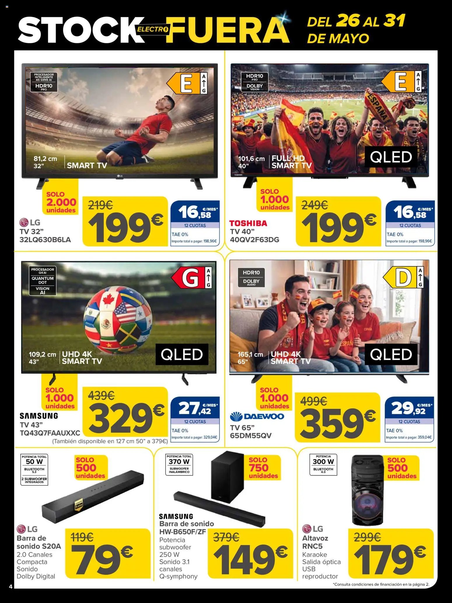 Carrefour Stock Fuera Electro