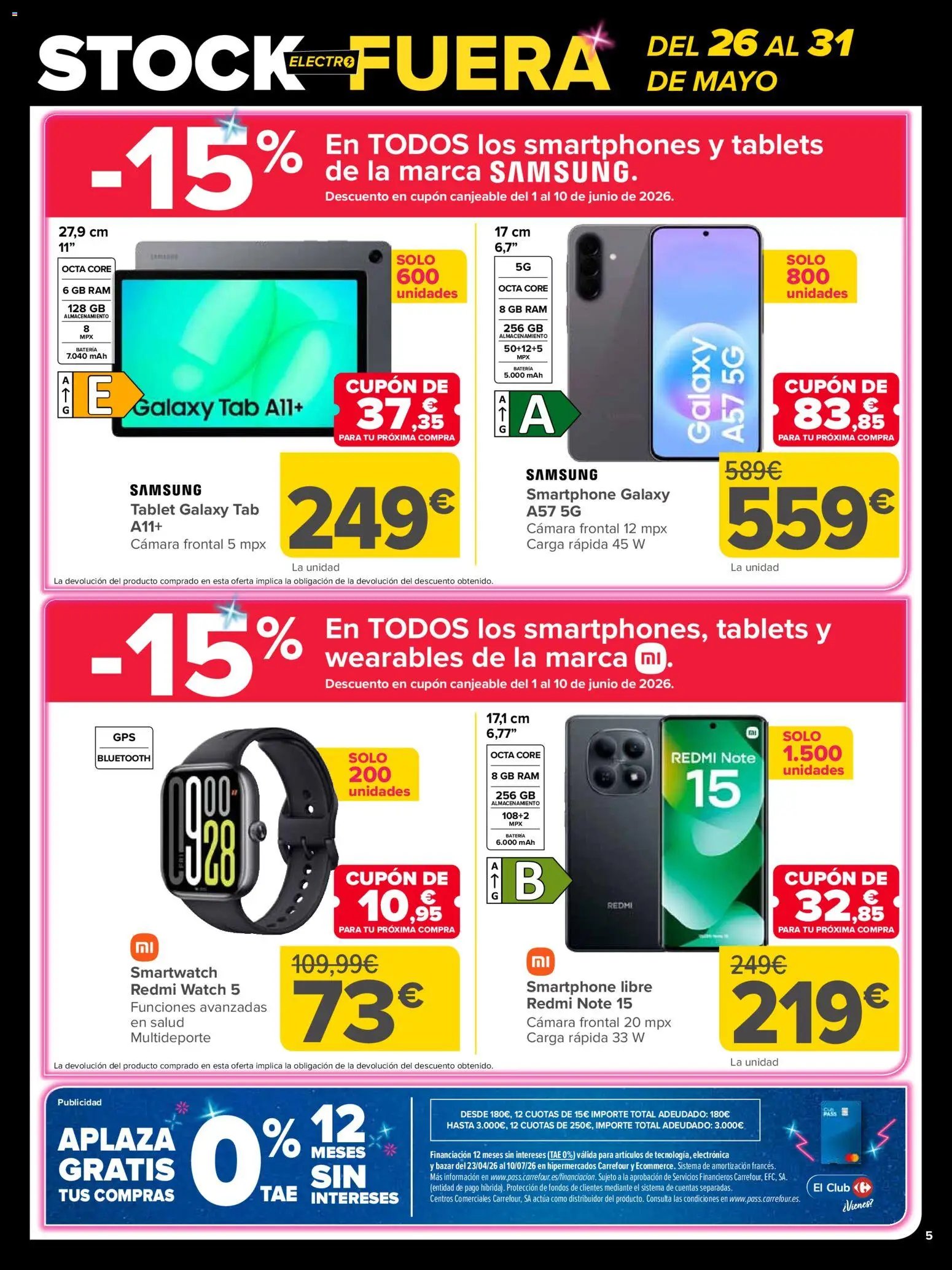 Carrefour Stock Fuera Electro