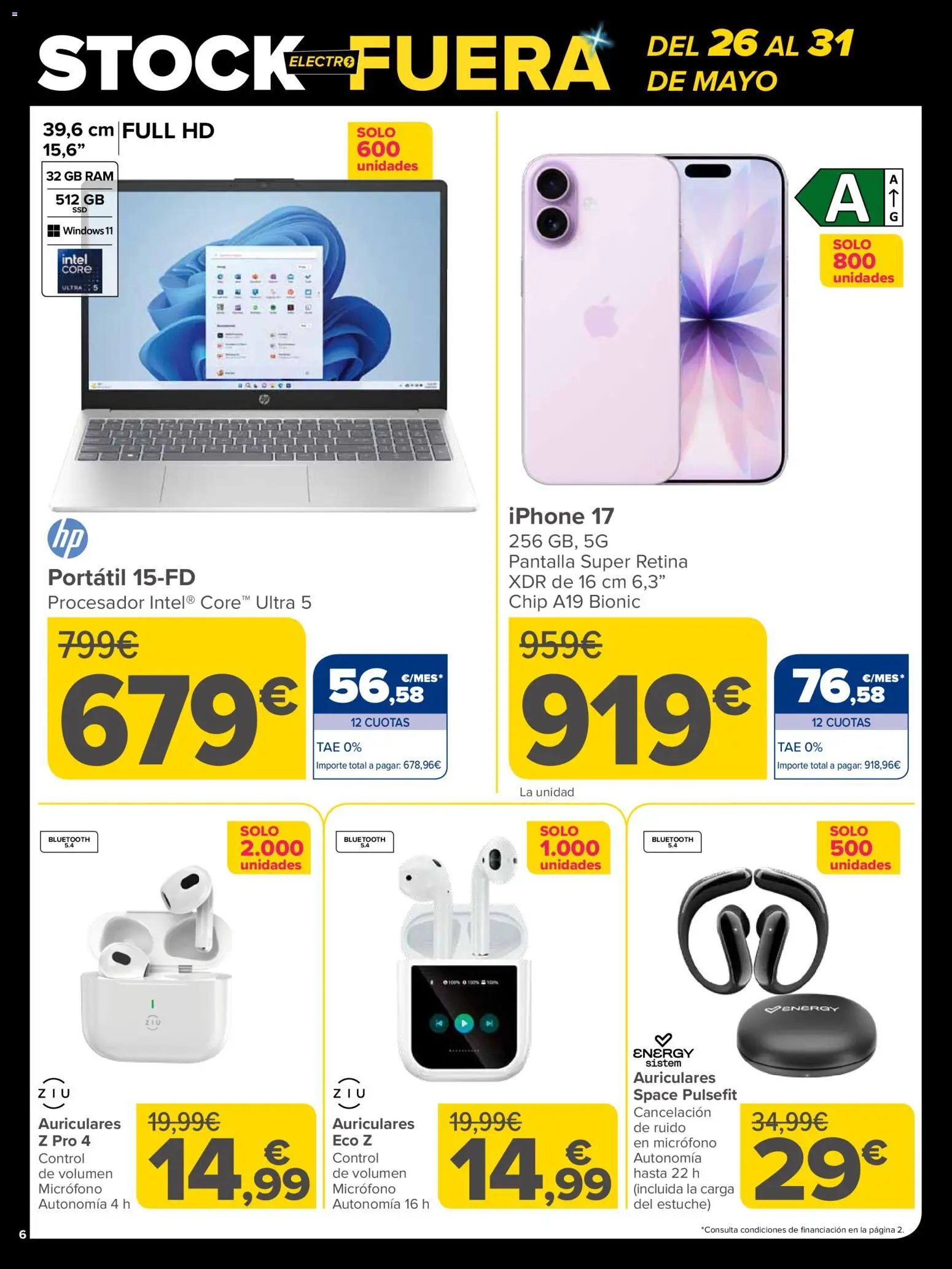 Carrefour Stock Fuera Electro