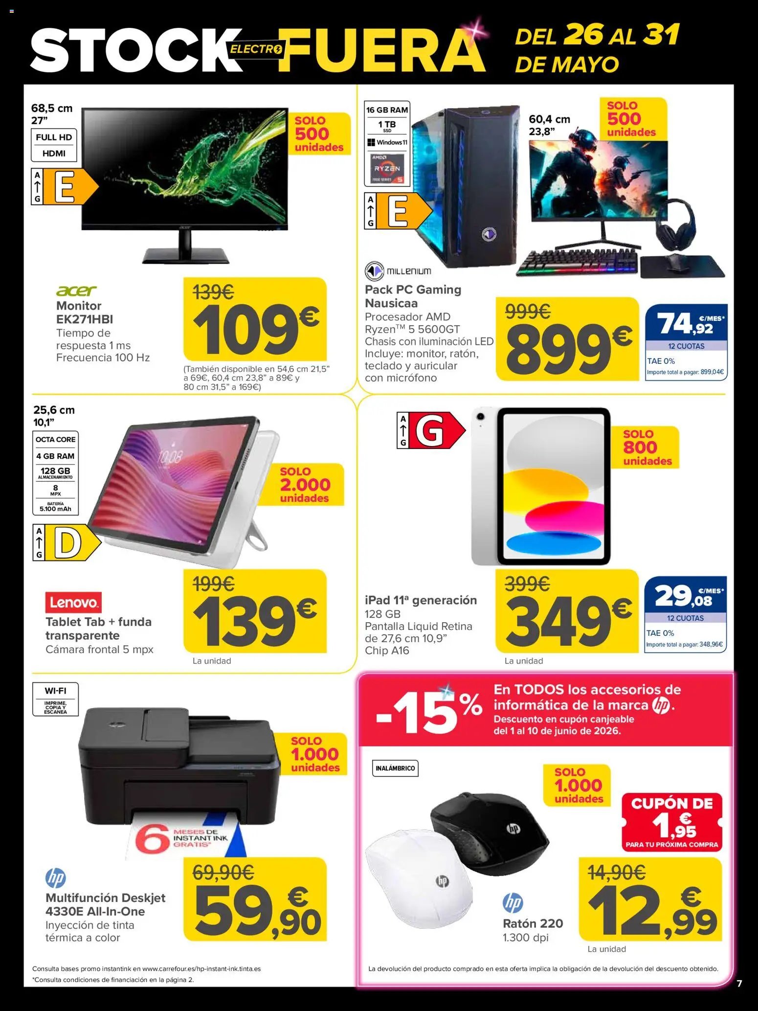 Carrefour Stock Fuera Electro