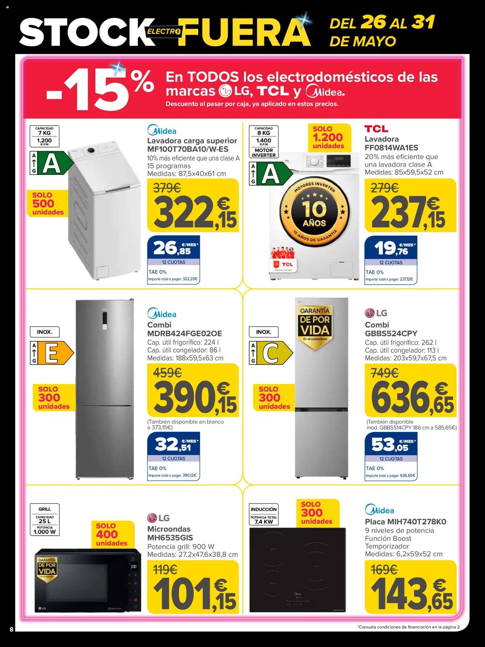 Carrefour Stock Fuera Electro