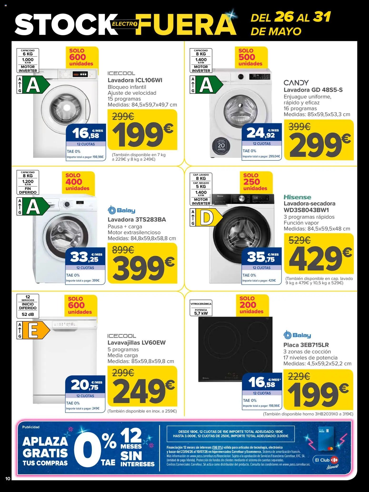 Carrefour Stock Fuera Electro