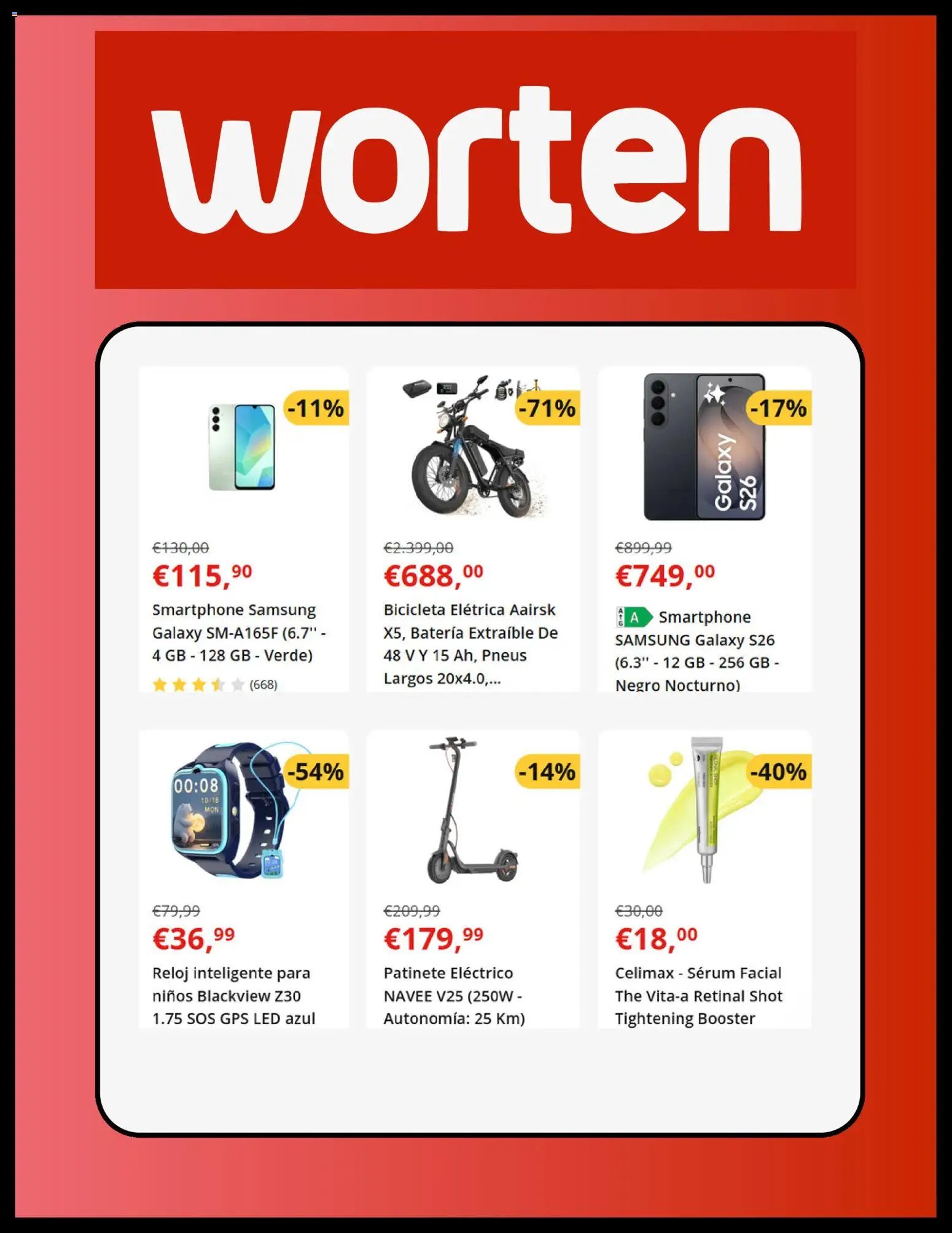 Worten folleto