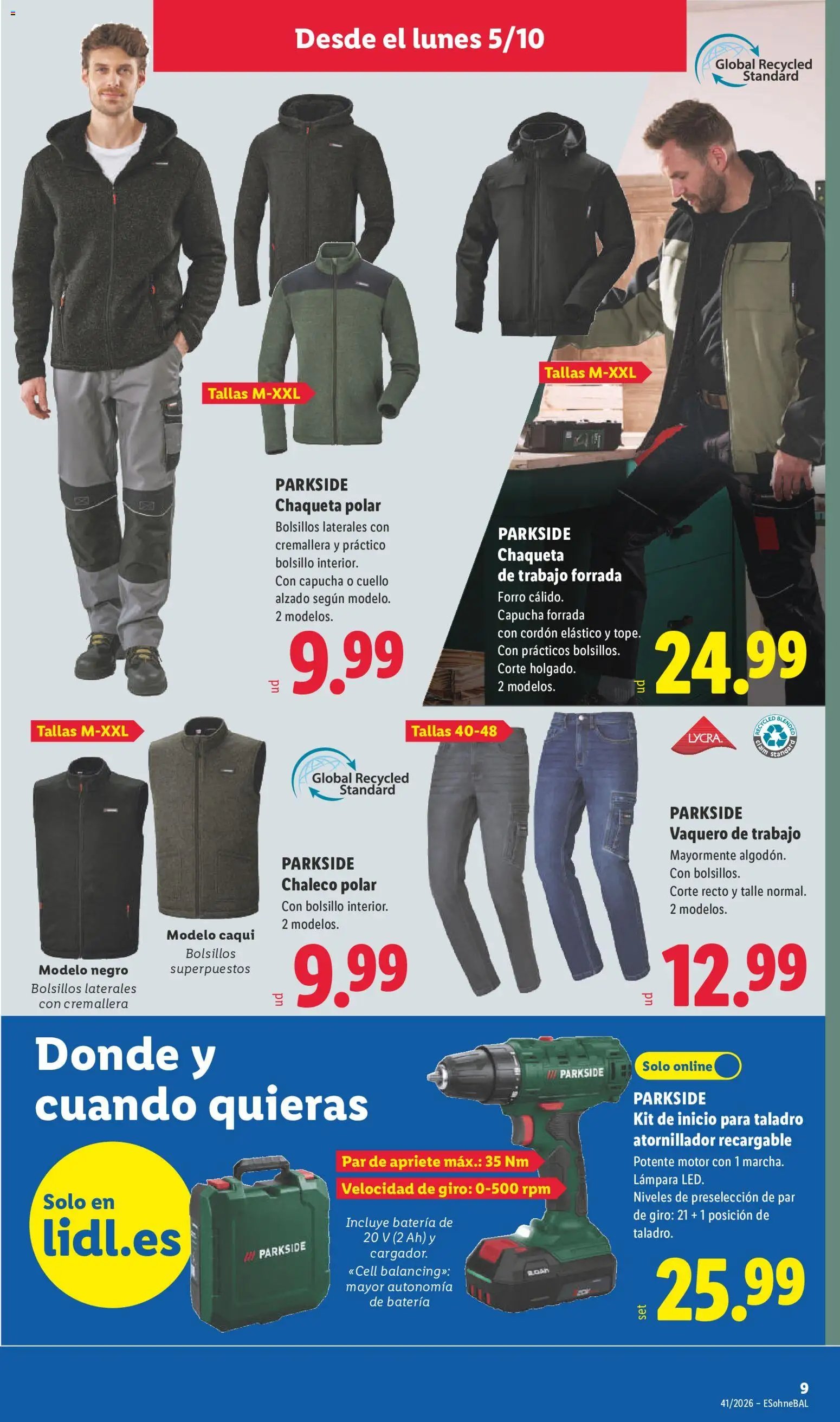 Lidl folleto de bazar