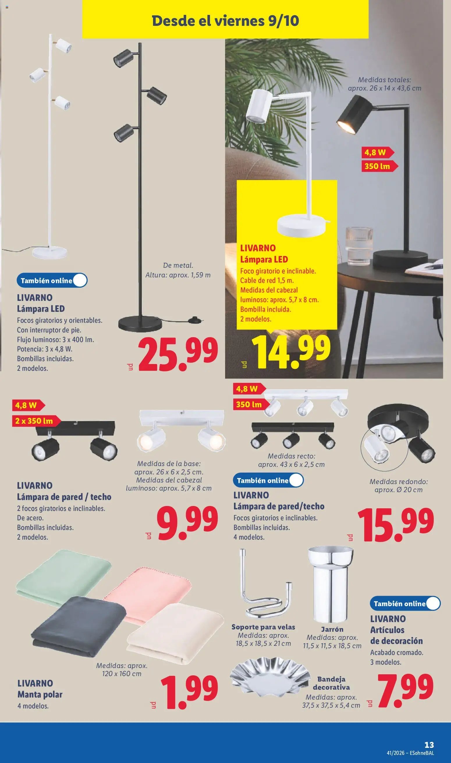 Lidl folleto de bazar