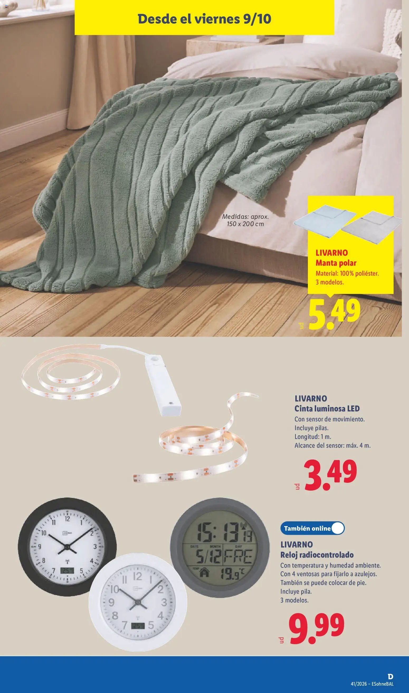 Lidl folleto de bazar