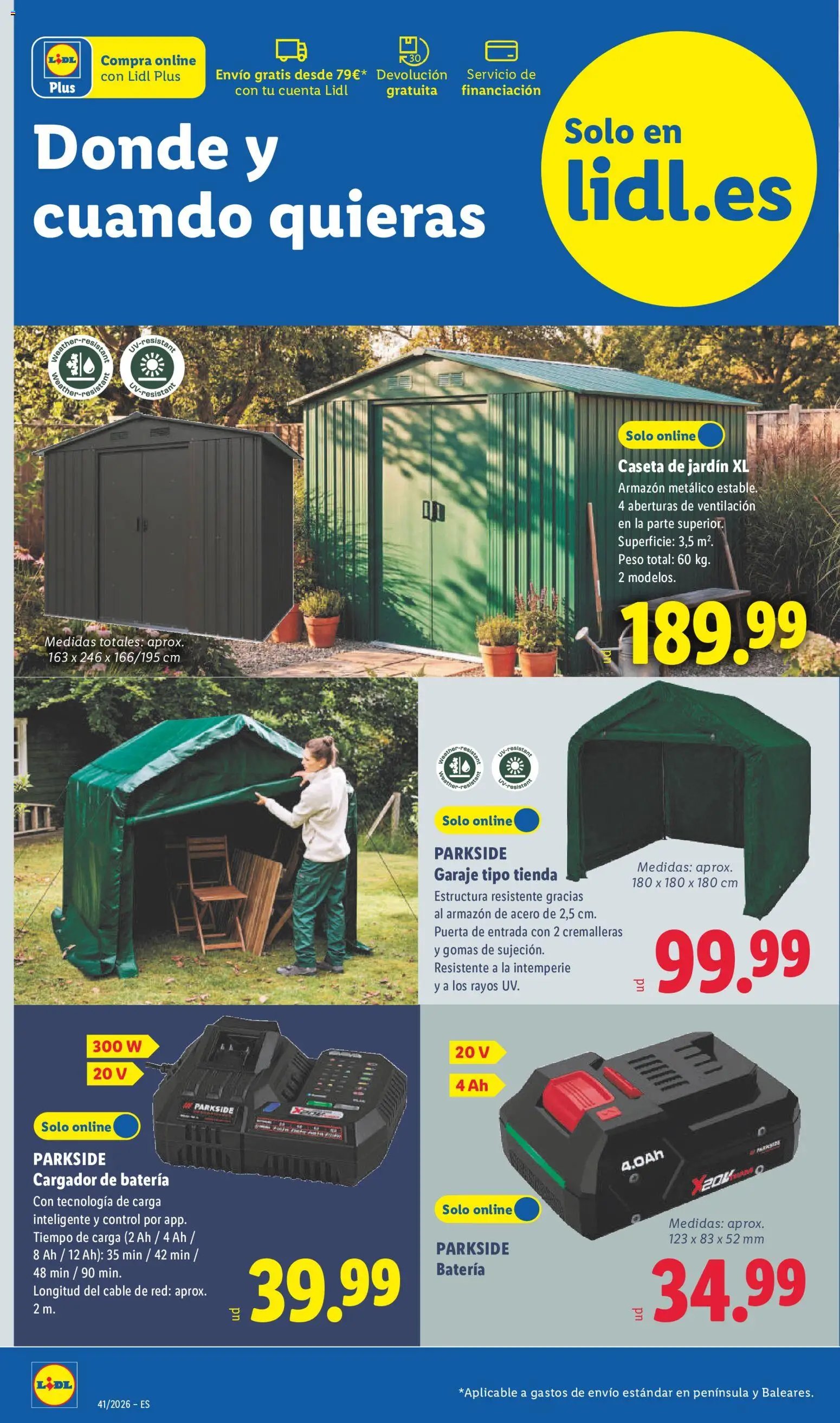 Lidl folleto de bazar