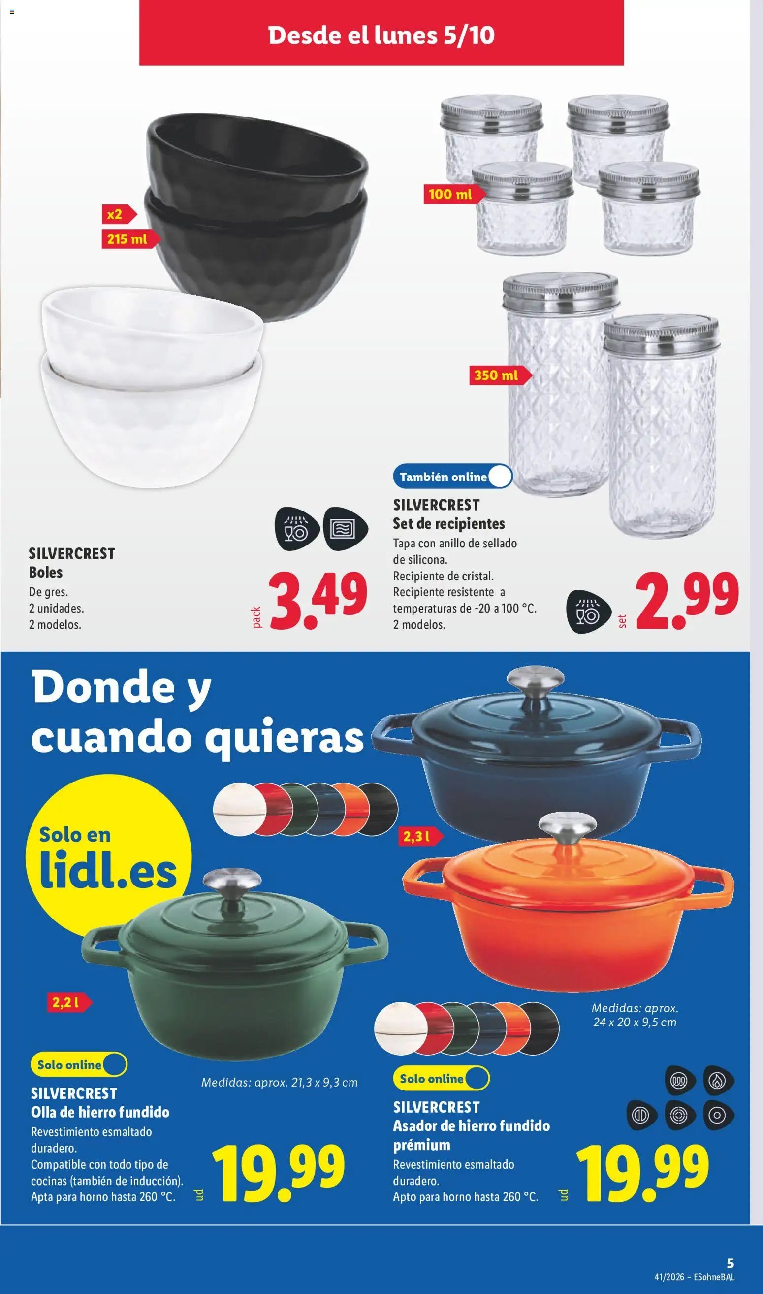 Lidl folleto de bazar