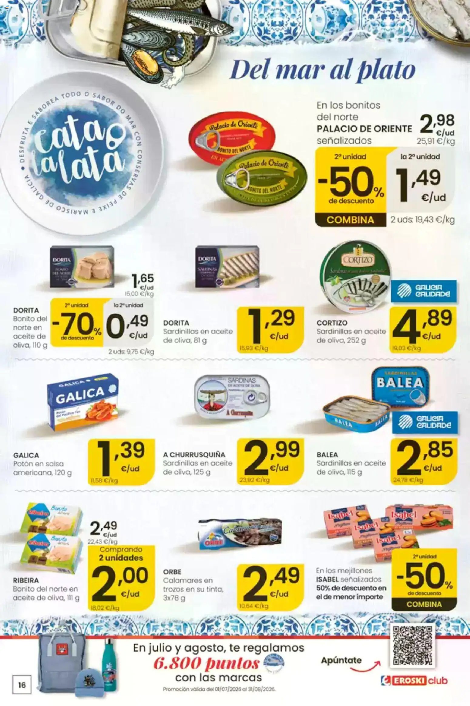 Eroski Ofertones de verano
