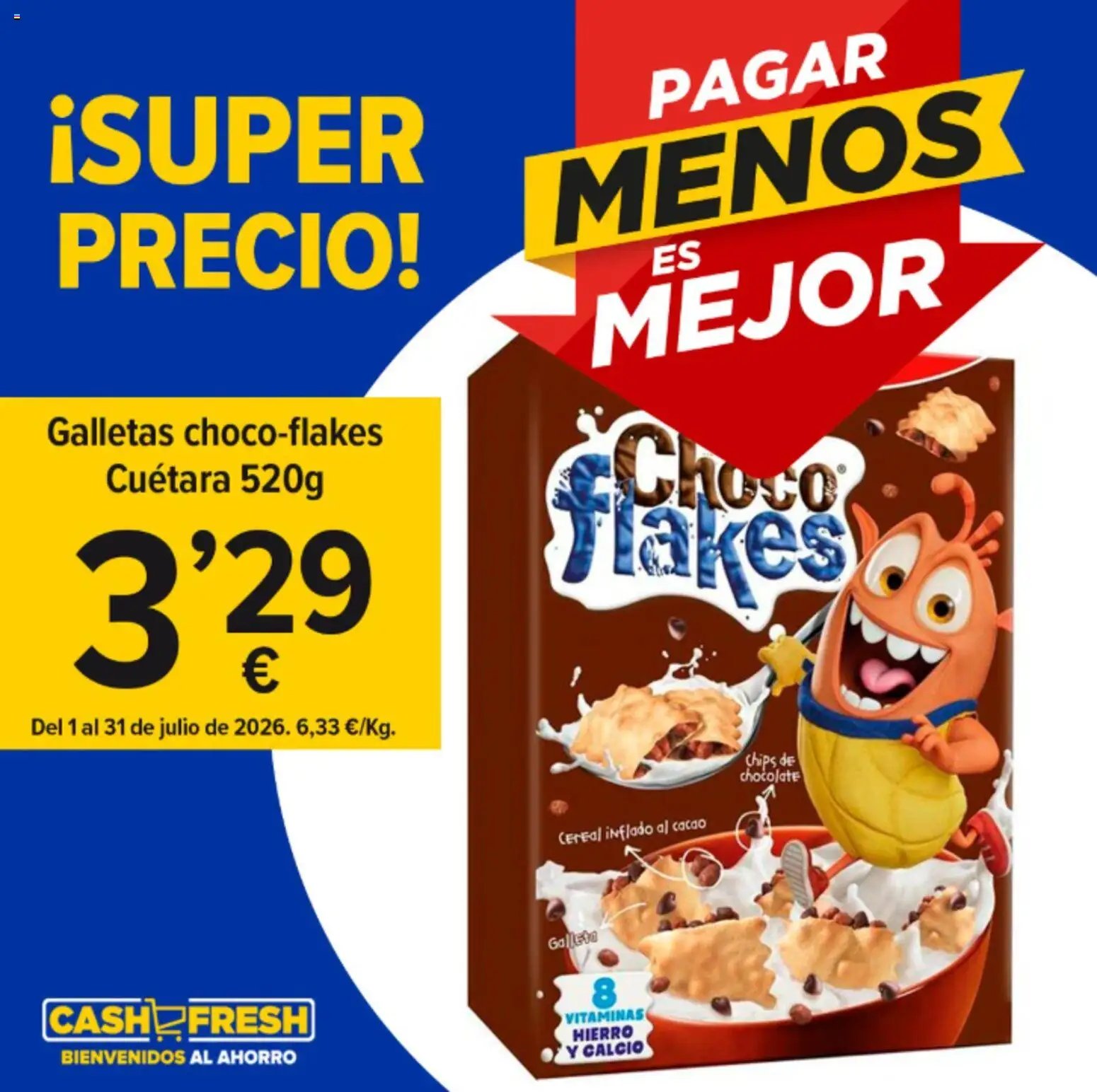 Cash Fresh folleto