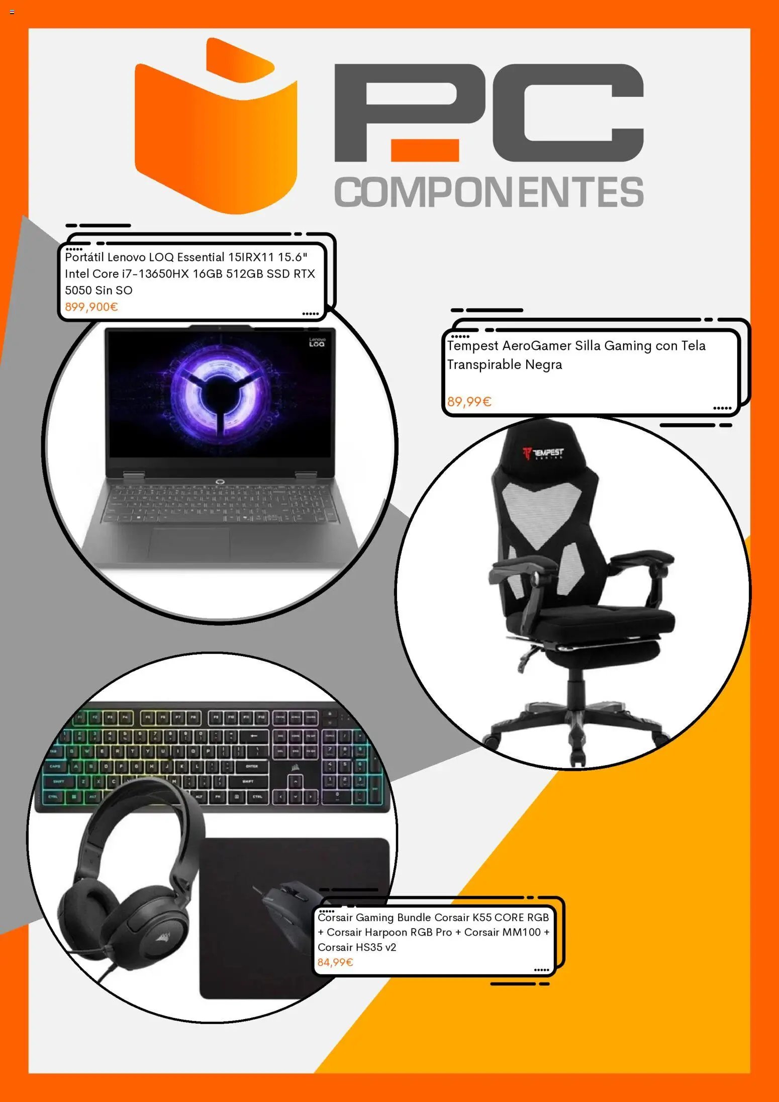 PC Componentes folleto