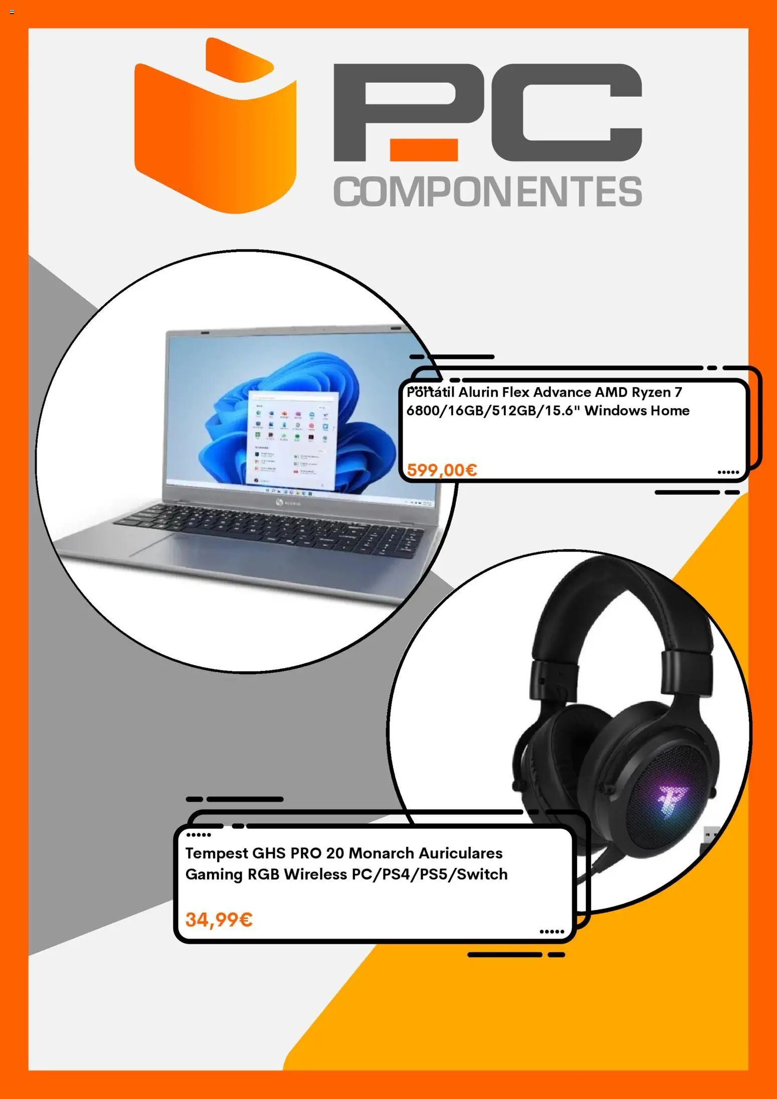 PC Componentes folleto
