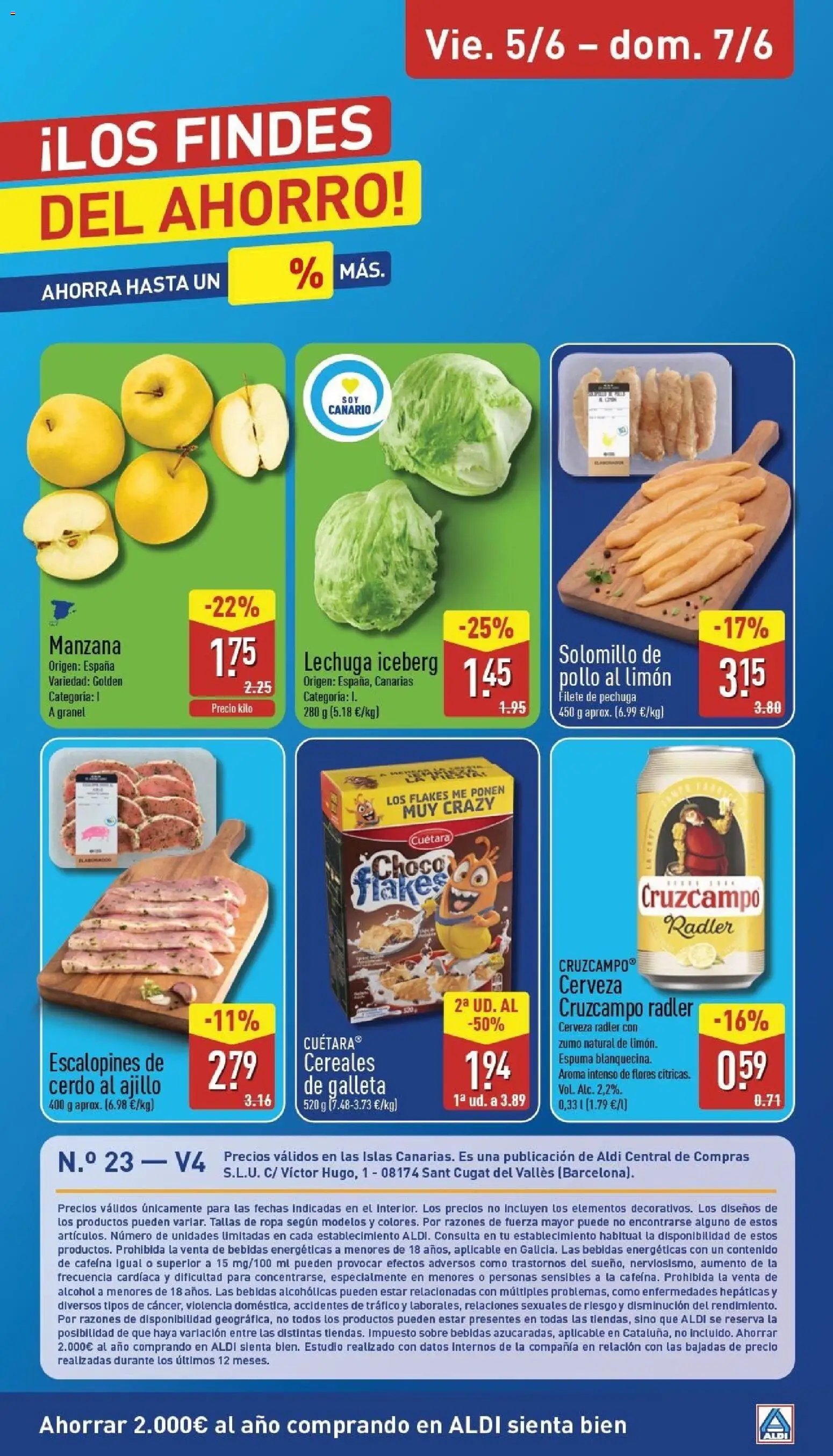 Aldi folleto Canarias