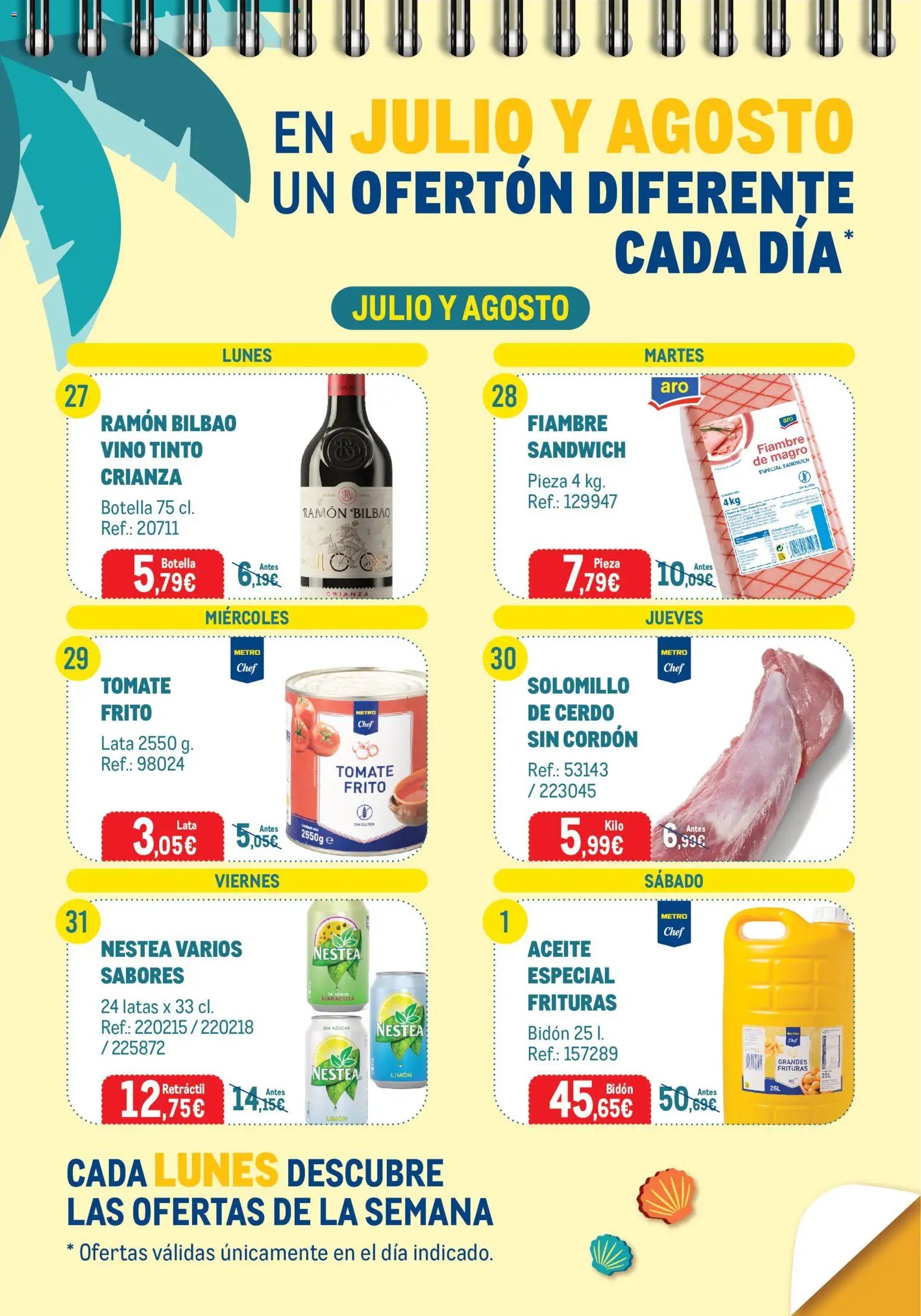Makro Calendario julio Norte 2