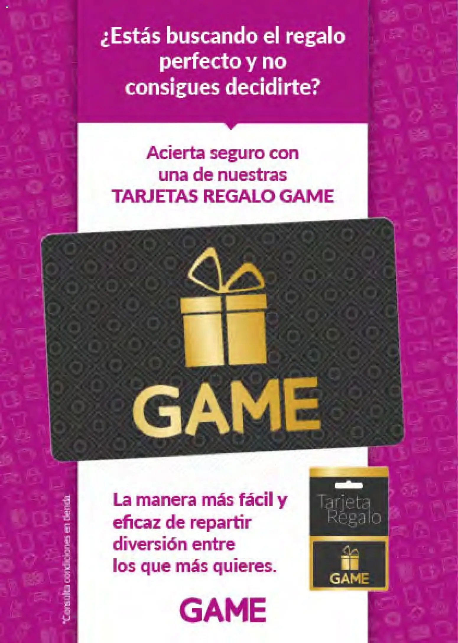 Game folleto