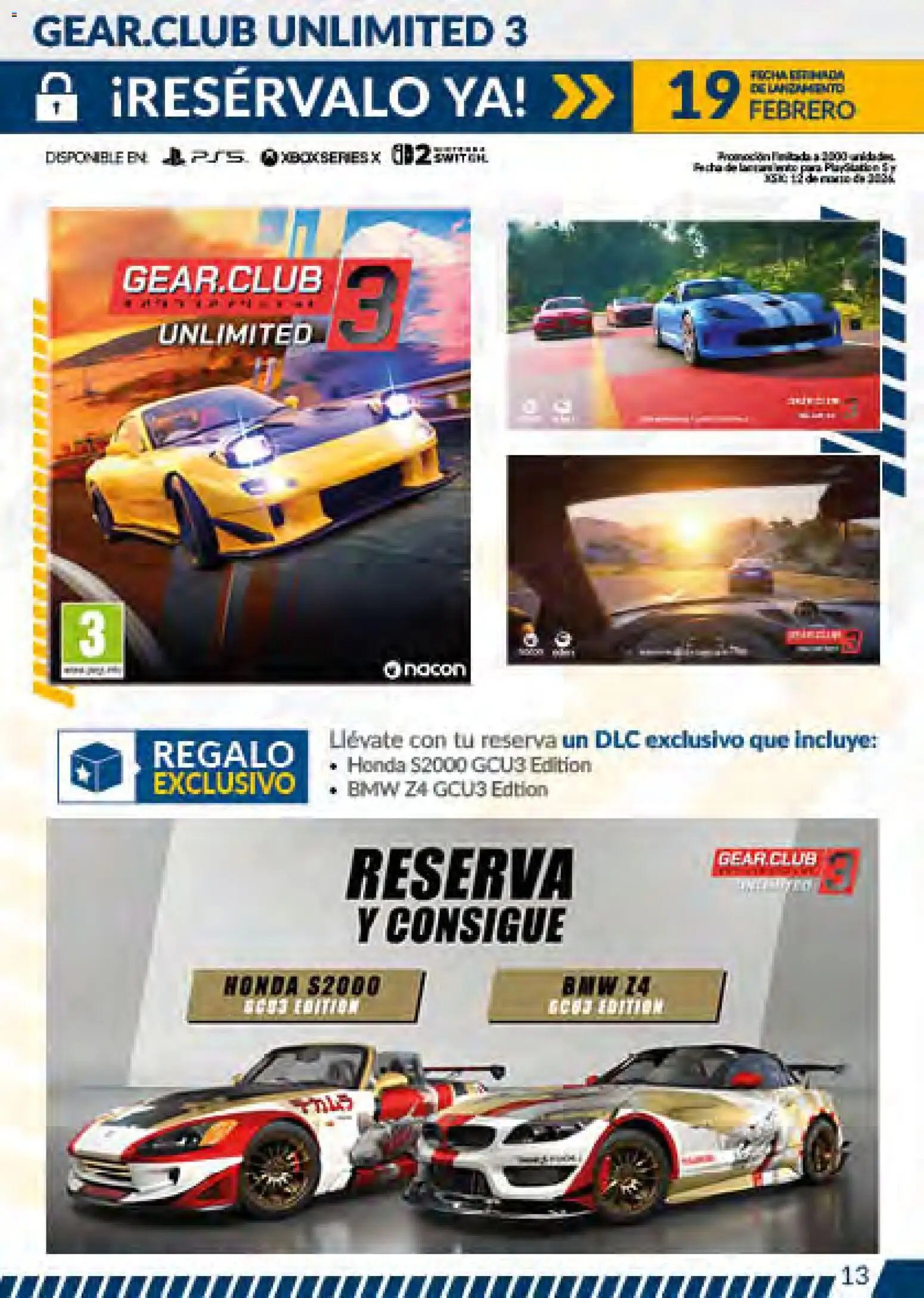 Game folleto