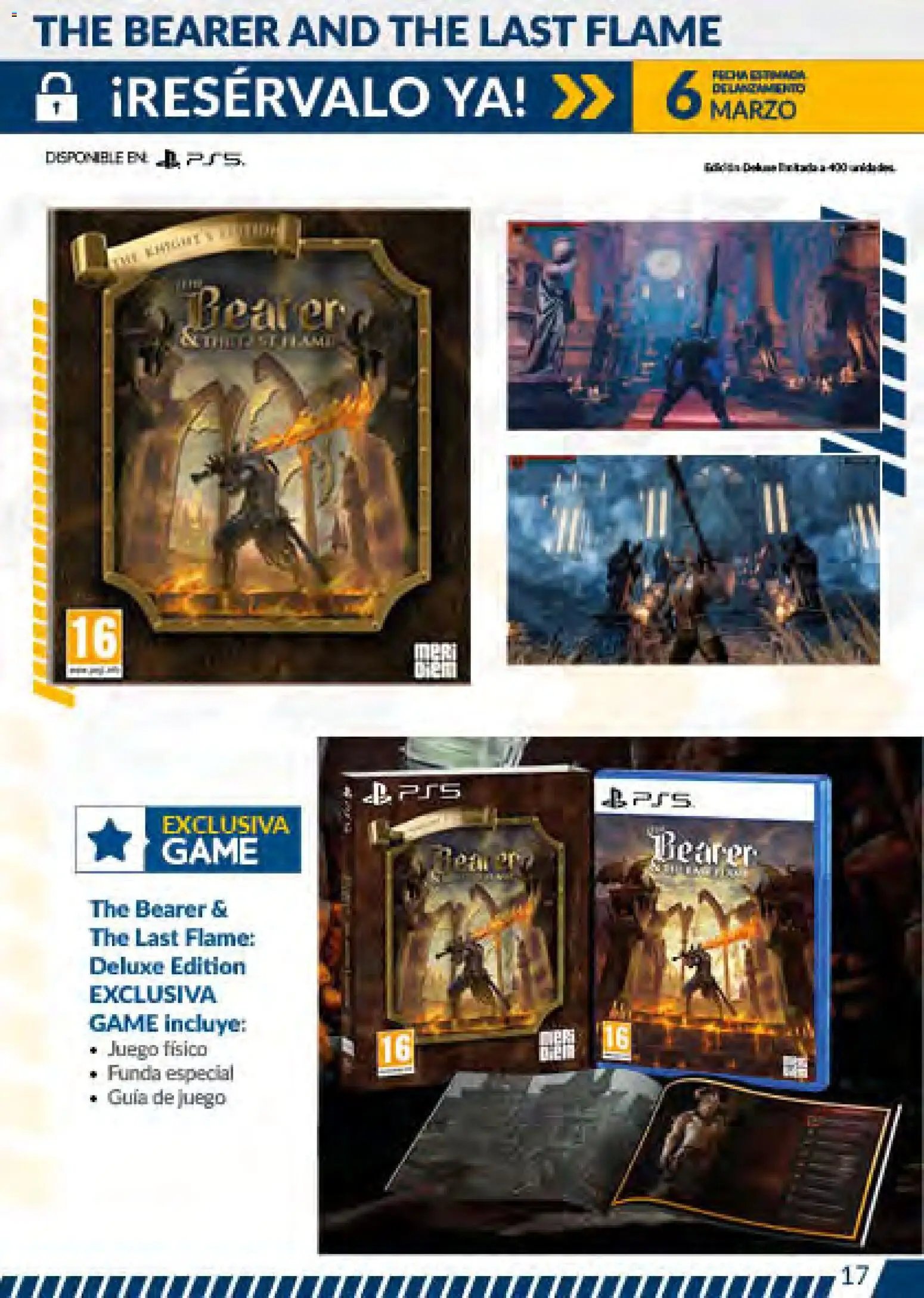 Game folleto