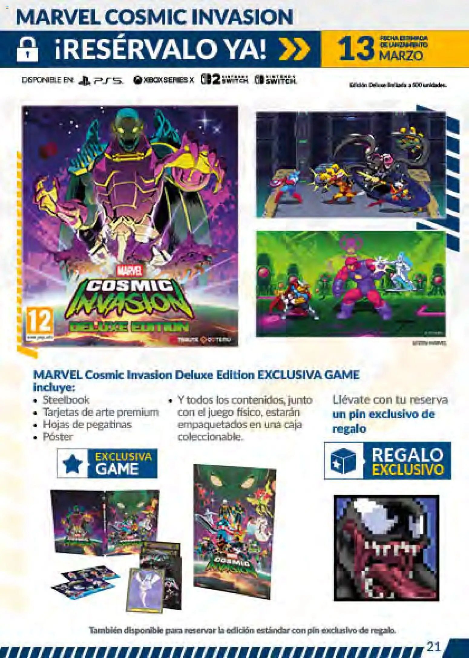 Game folleto