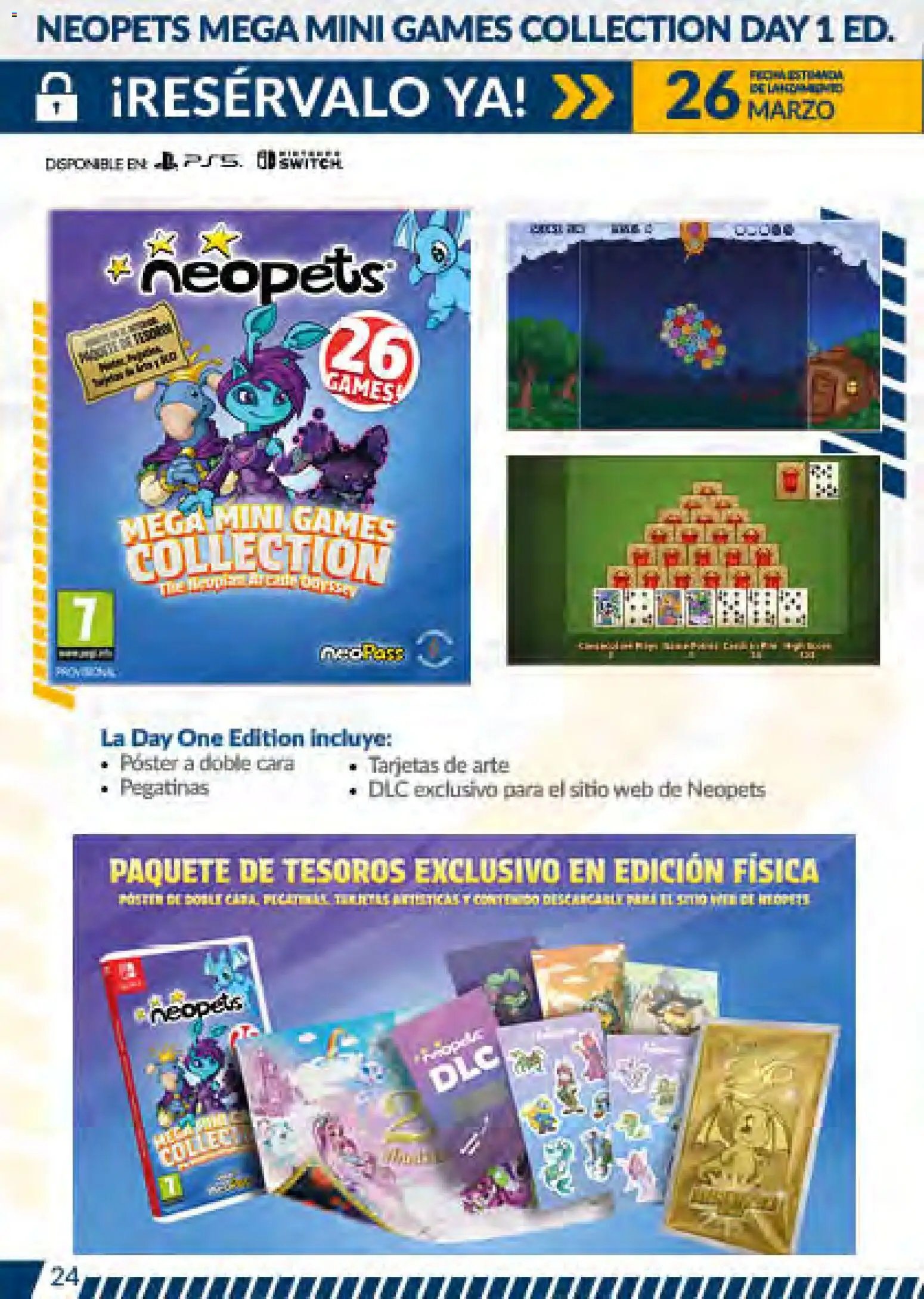 Game folleto