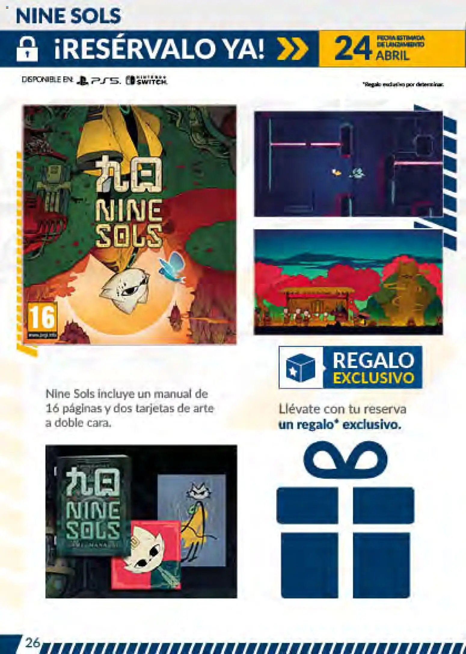 Game folleto