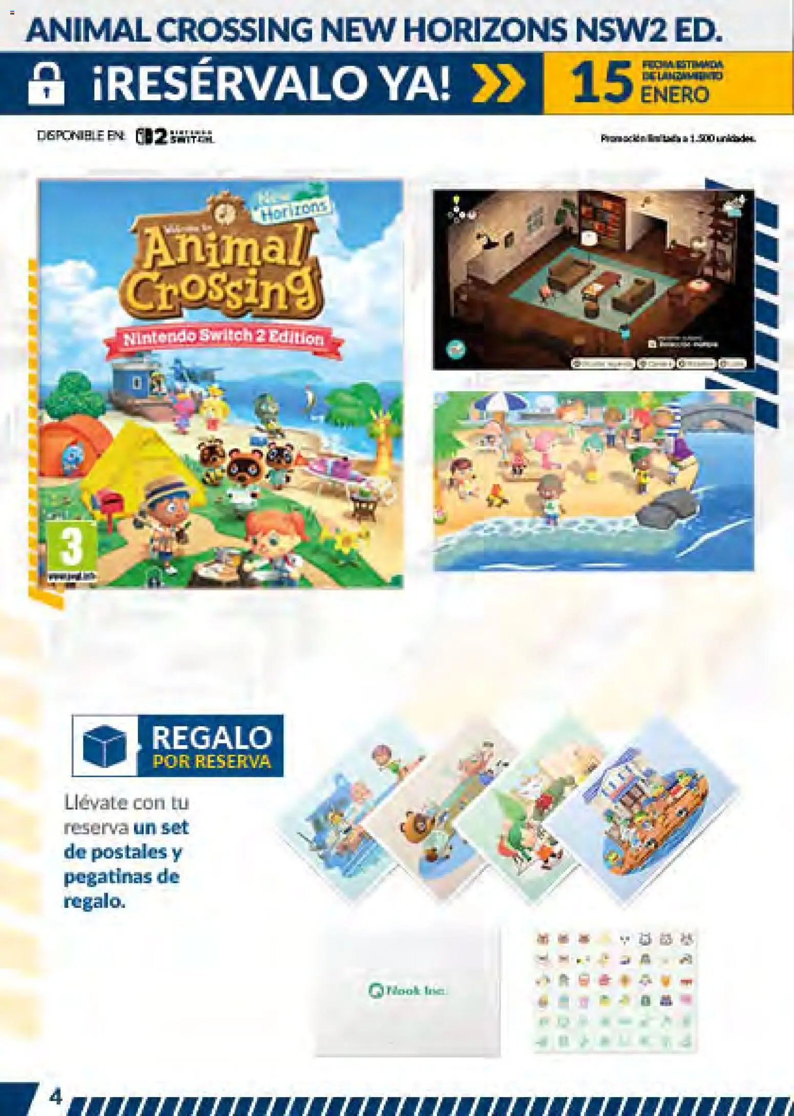 Game folleto