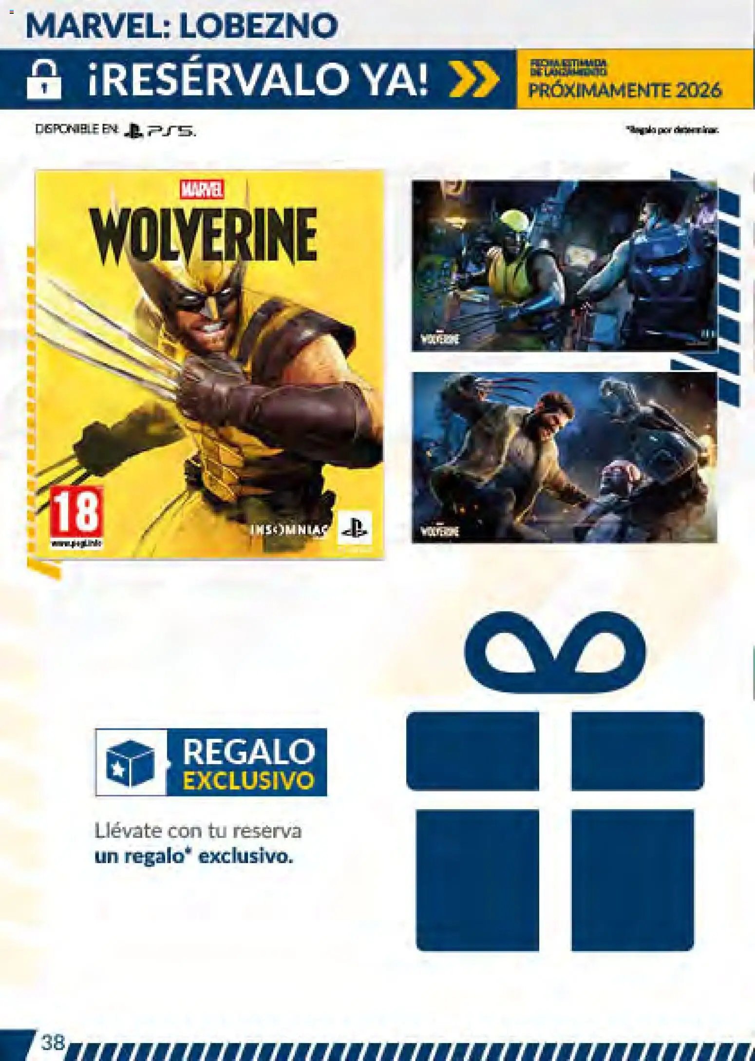 Game folleto