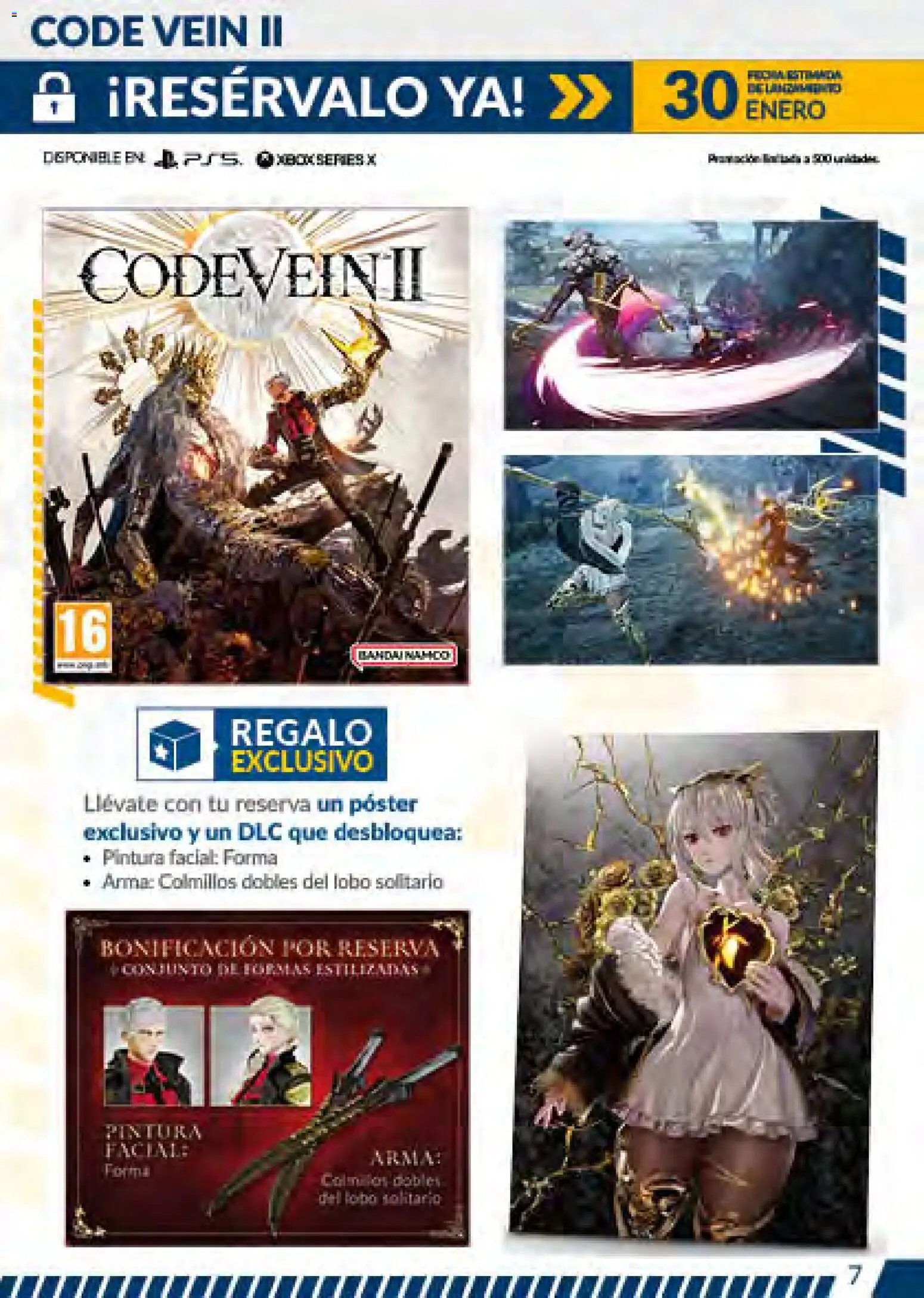 Game folleto