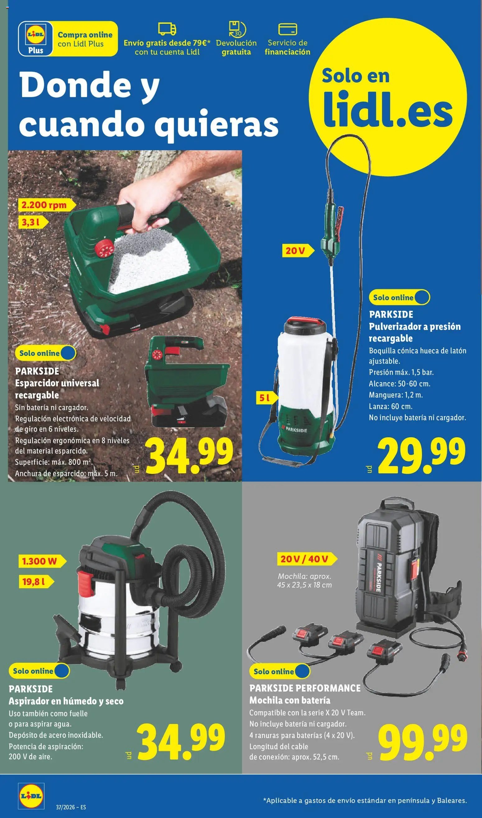 Lidl folleto de bazar
