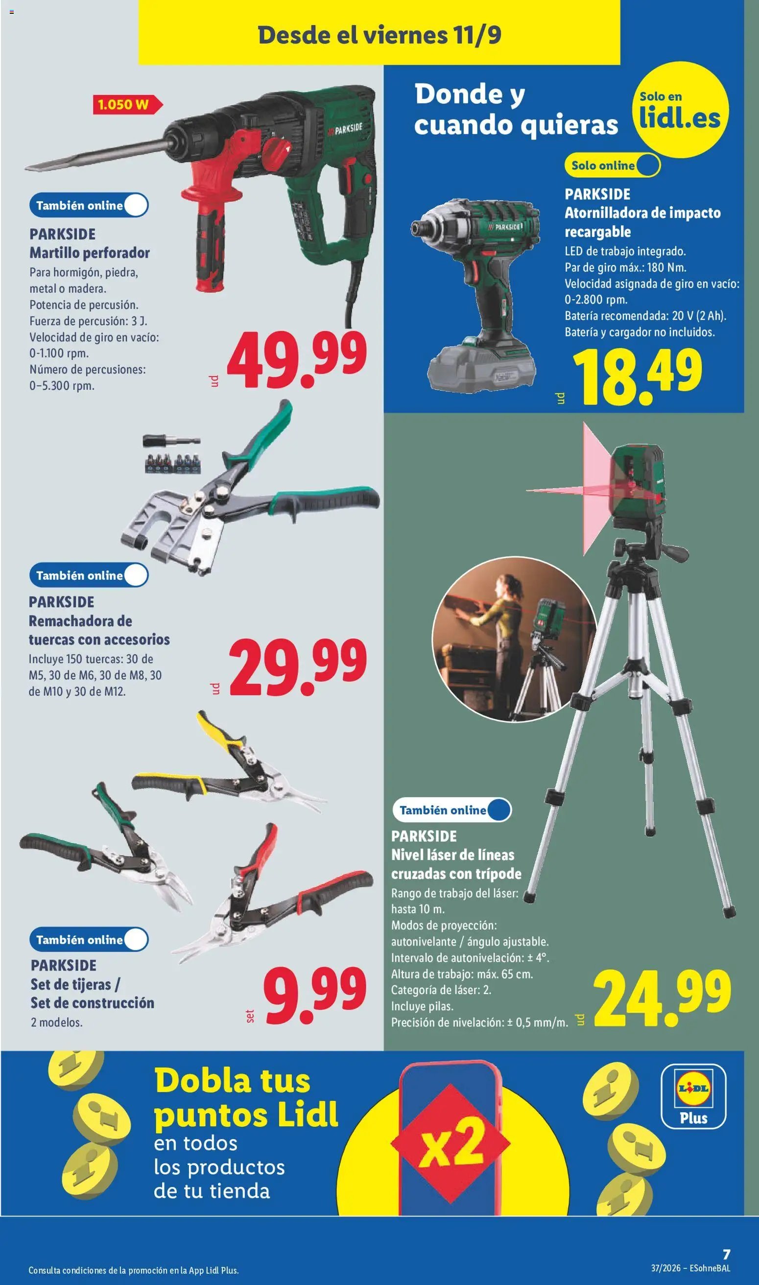 Lidl folleto de bazar