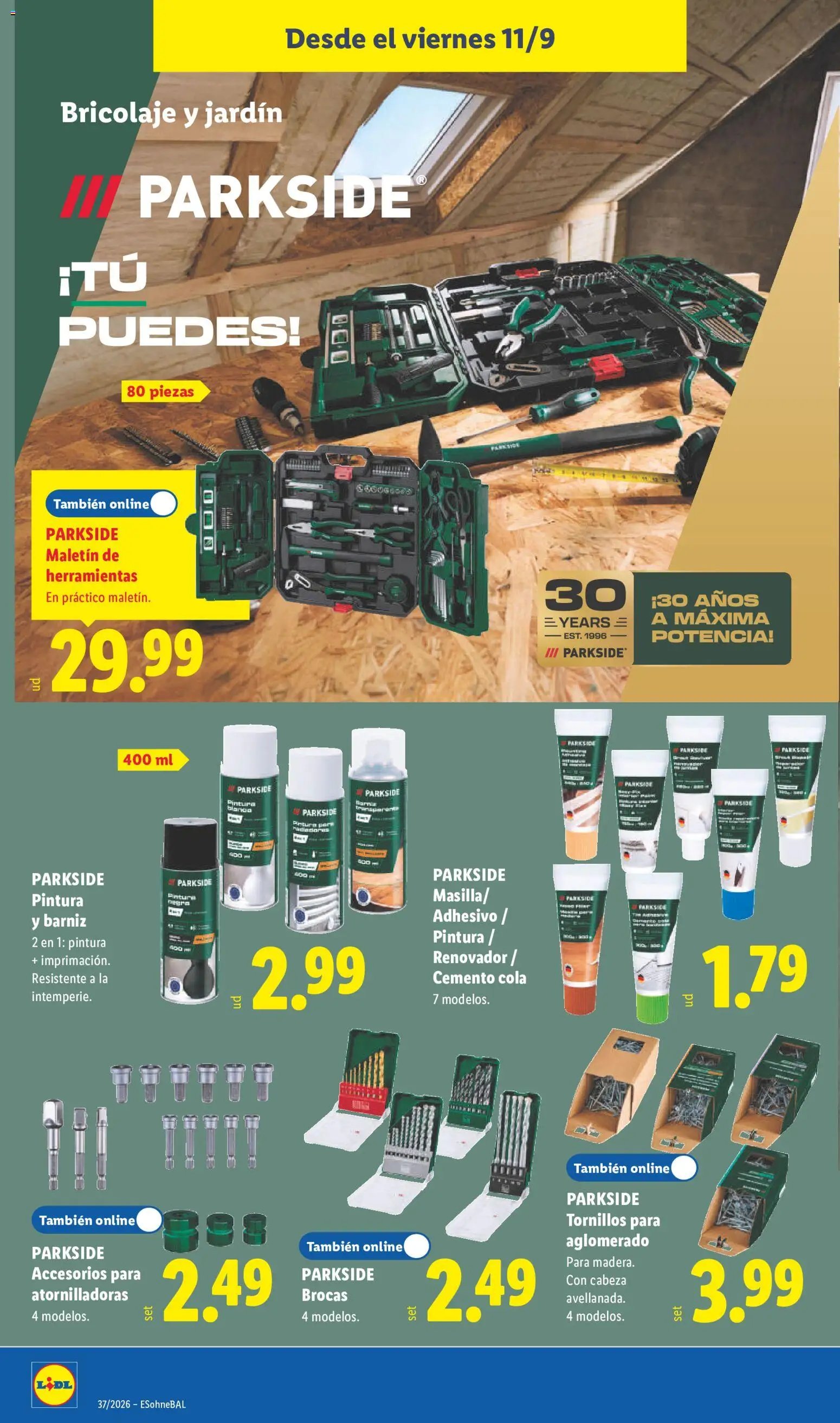Lidl folleto de bazar