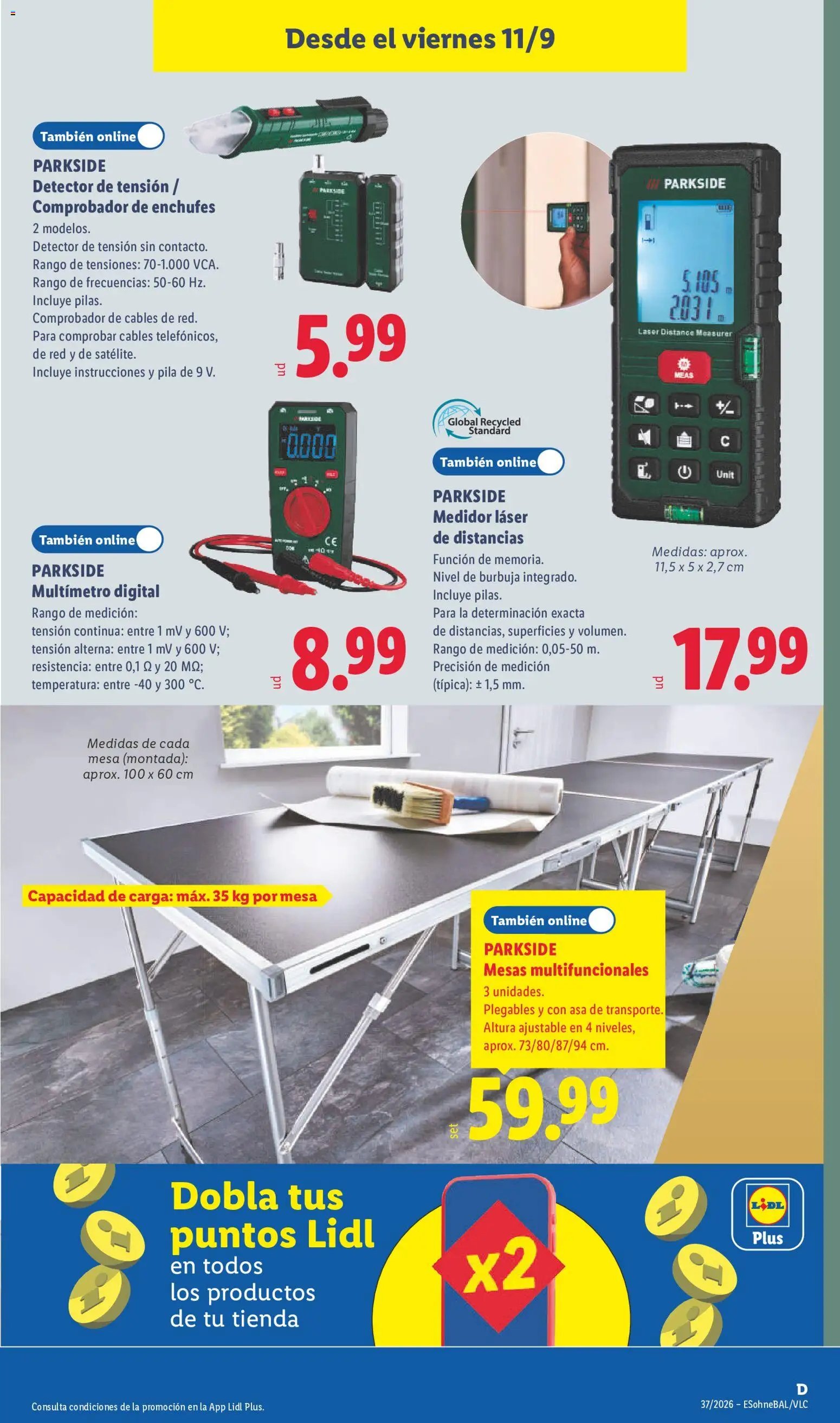 Lidl folleto de bazar