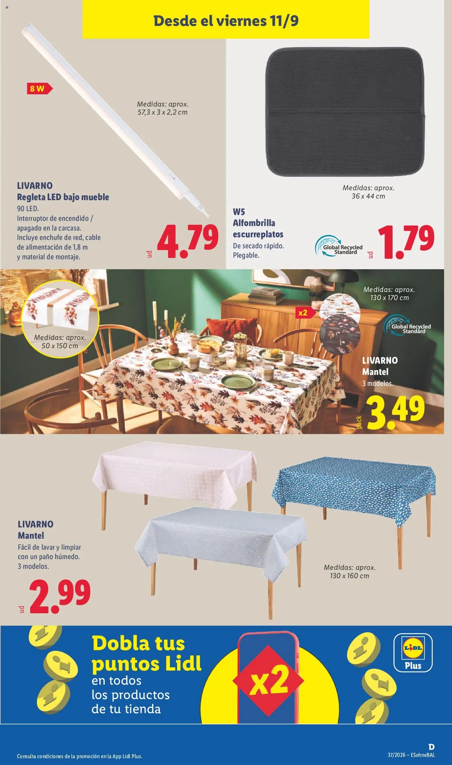 Lidl folleto de bazar