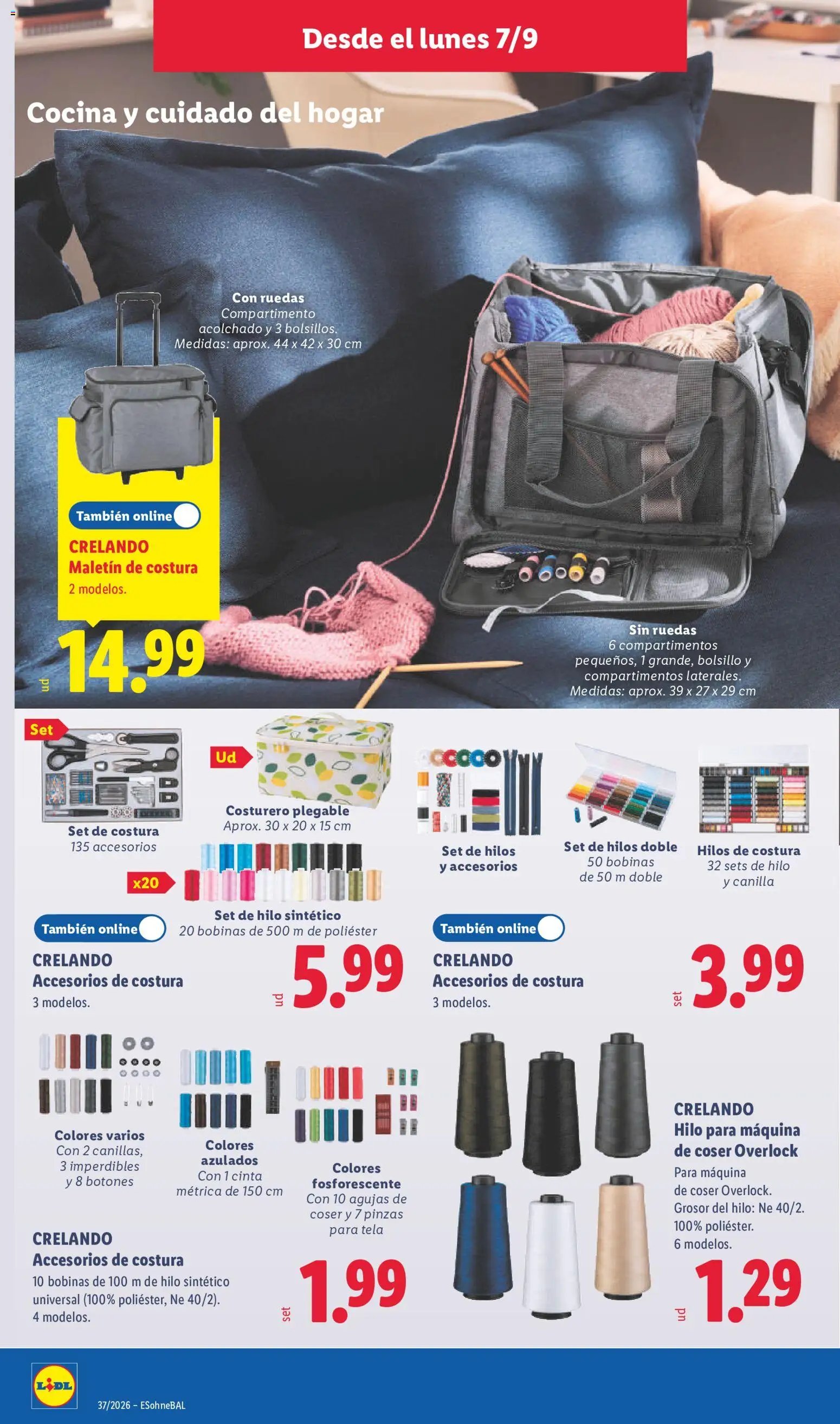 Lidl folleto de bazar