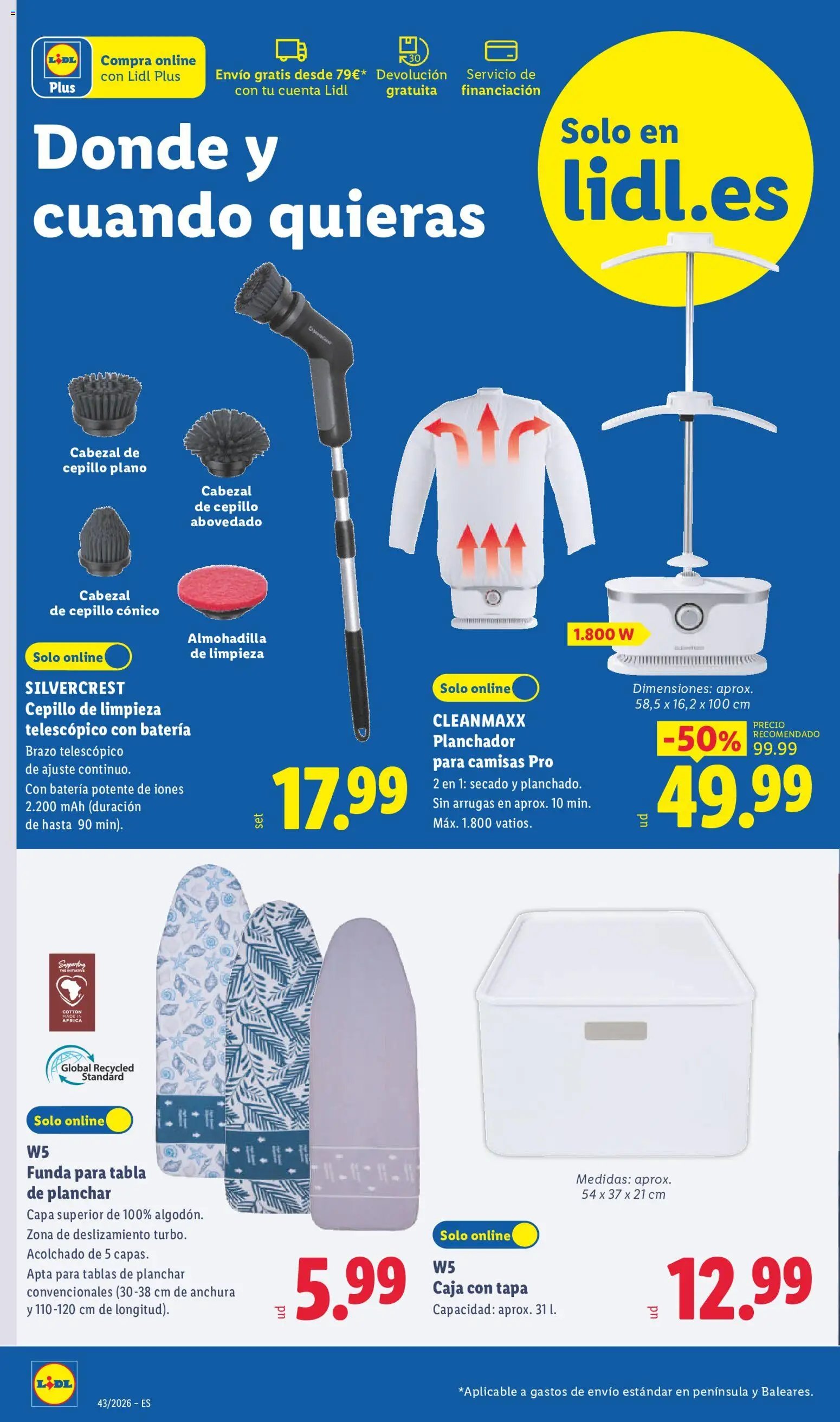 Lidl folleto de bazar