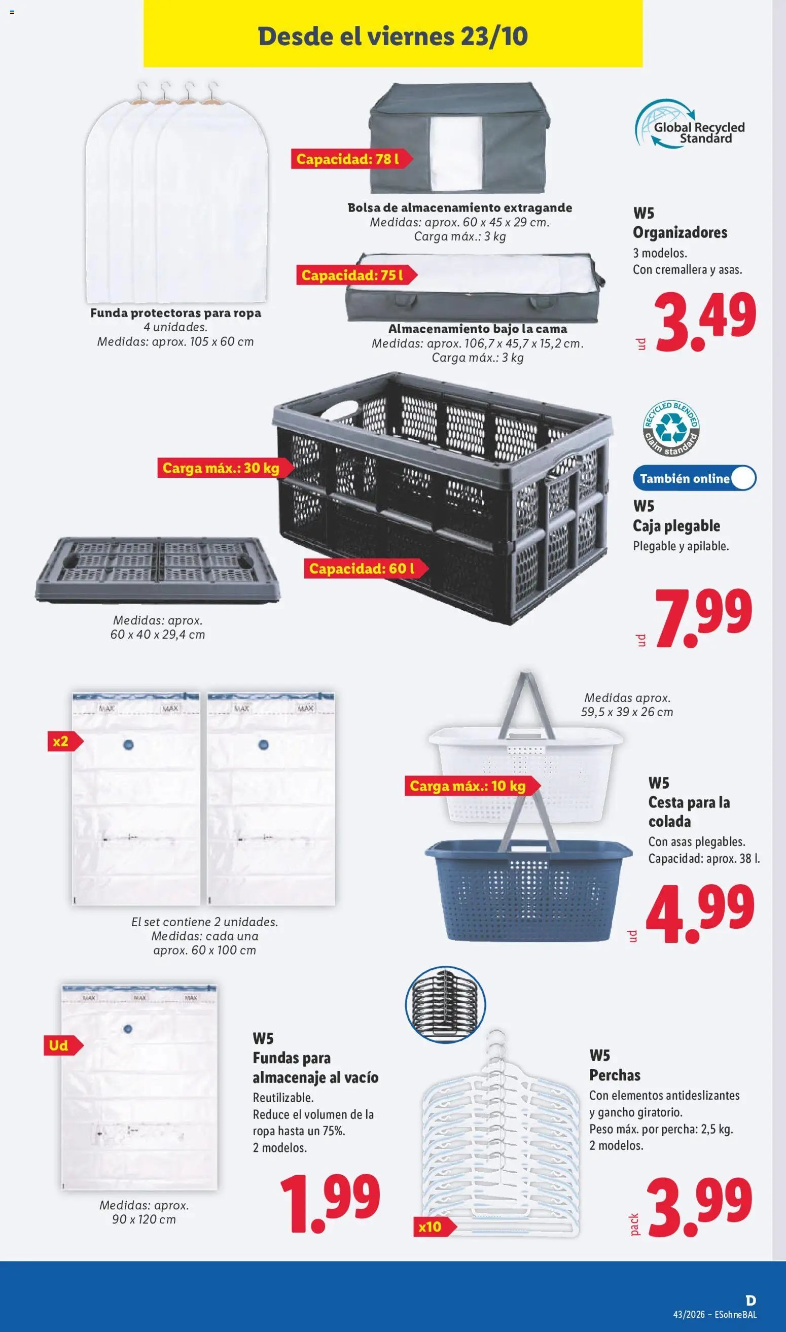 Lidl folleto de bazar